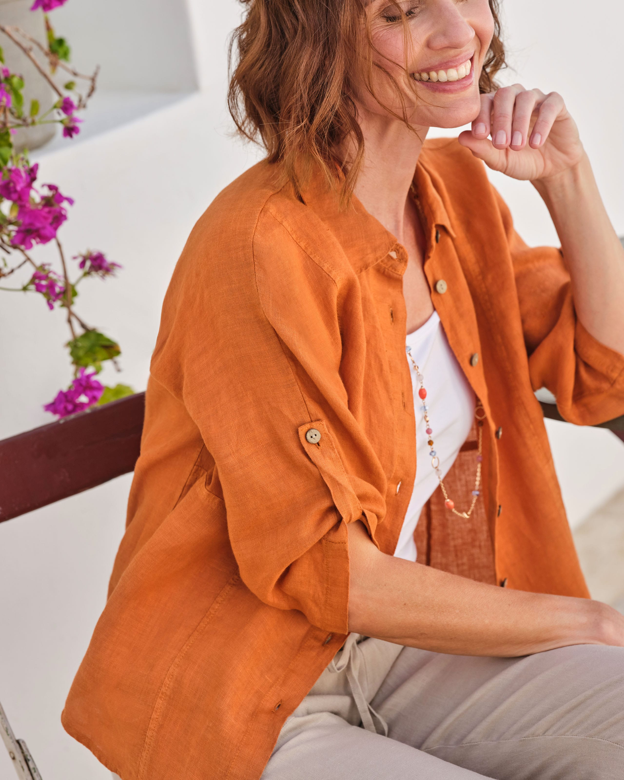 Chemise De Pêche KastKing Manches Longues, UPF50, Respirante, Corail Orange, Taille L