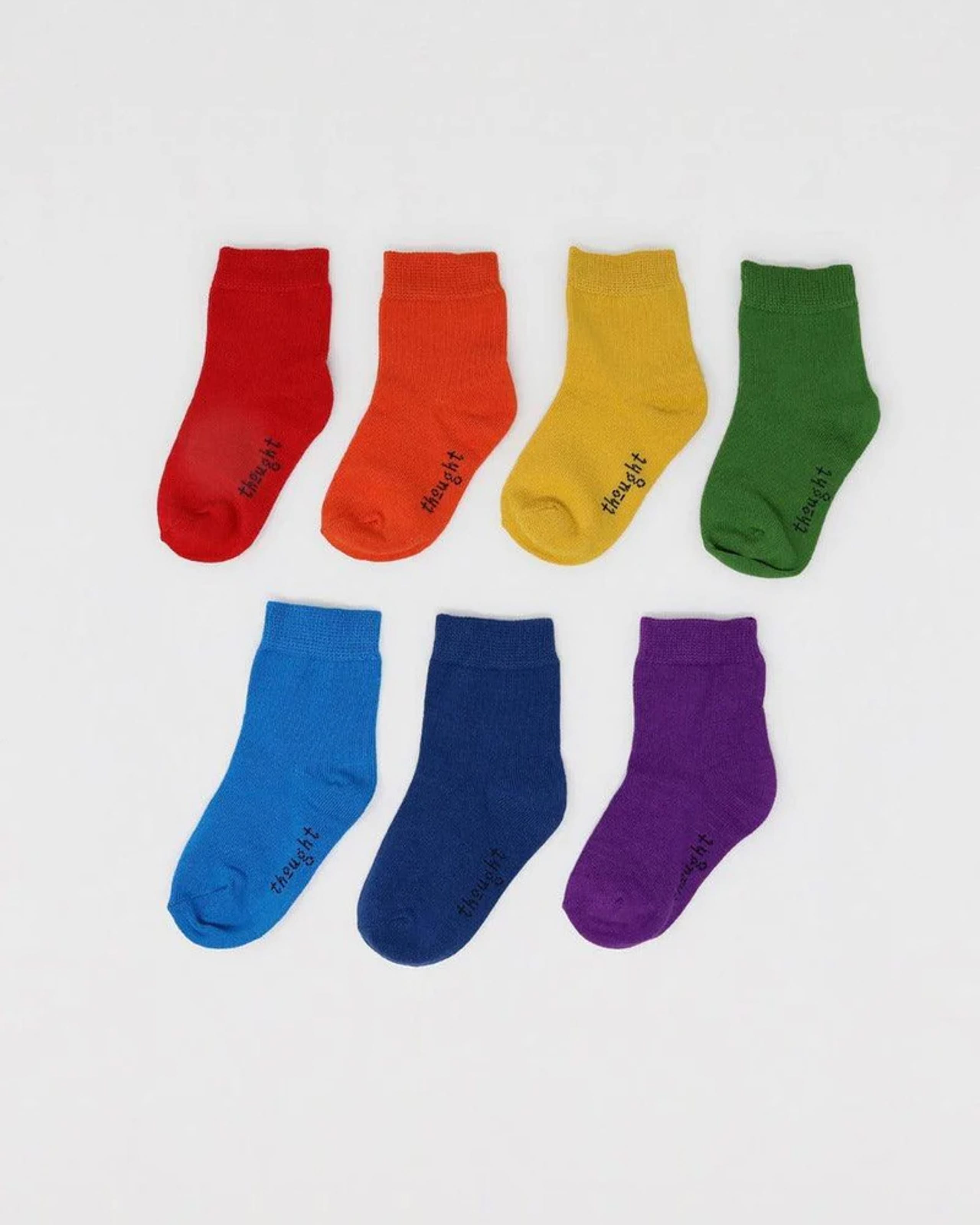 Multicolore Childrens Colours Of The Rainbow Sock Box WoolOvers FR Multicolore childrens colours of the rainbow sock box woolovers fr