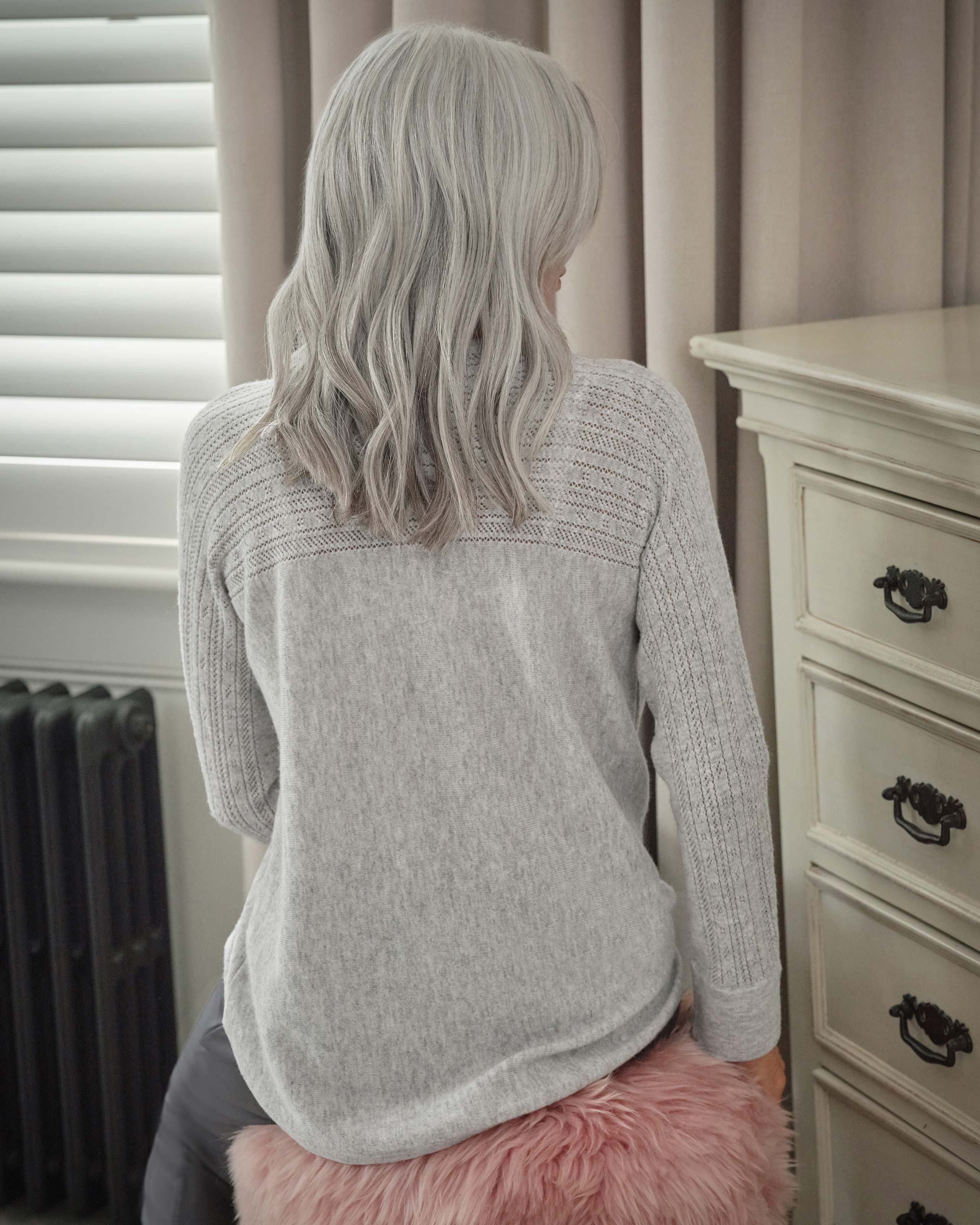 Me & Henry Newquay Printed Tee | Grey Boat