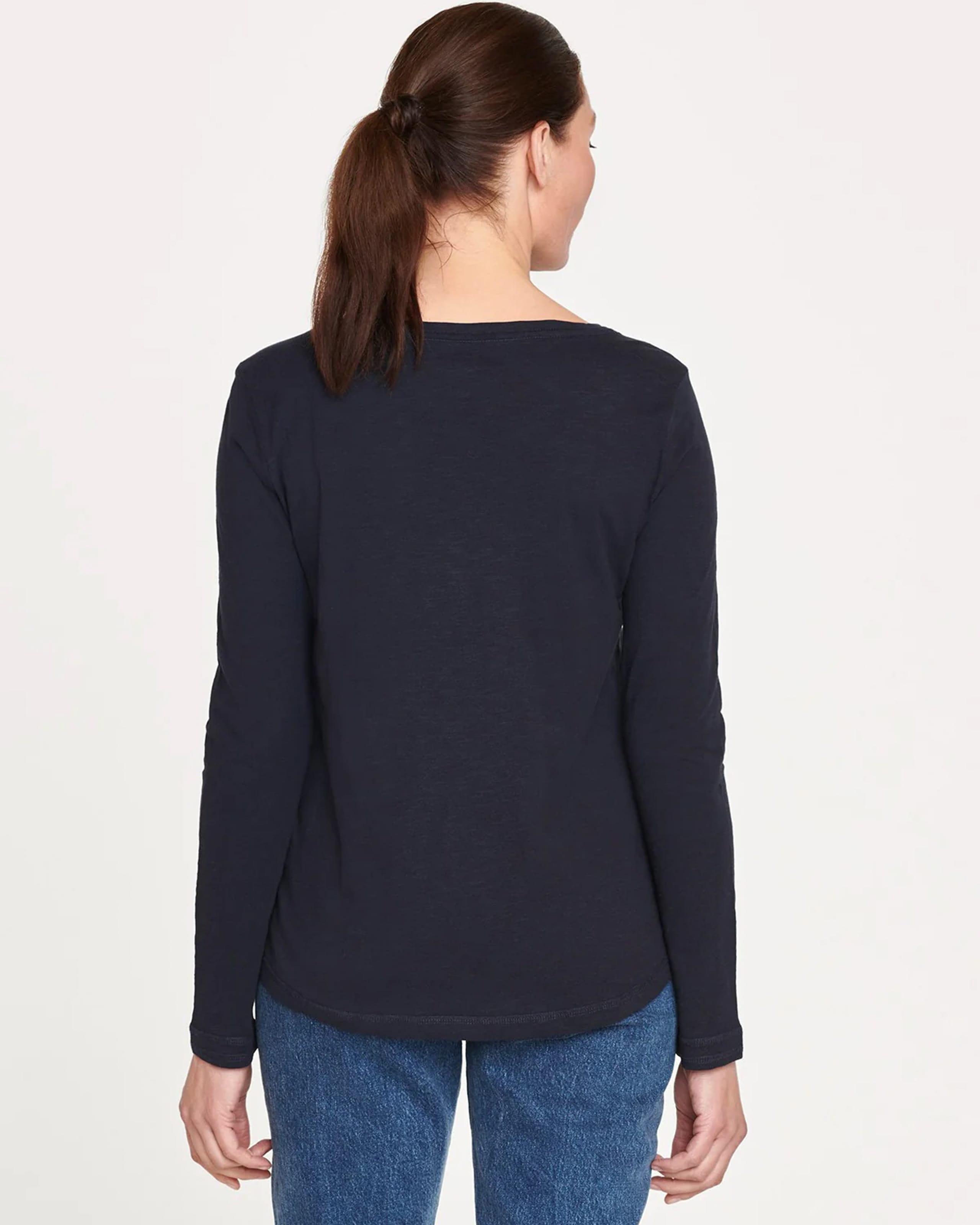 Organic Cotton 90s Top - Fudge main image 1