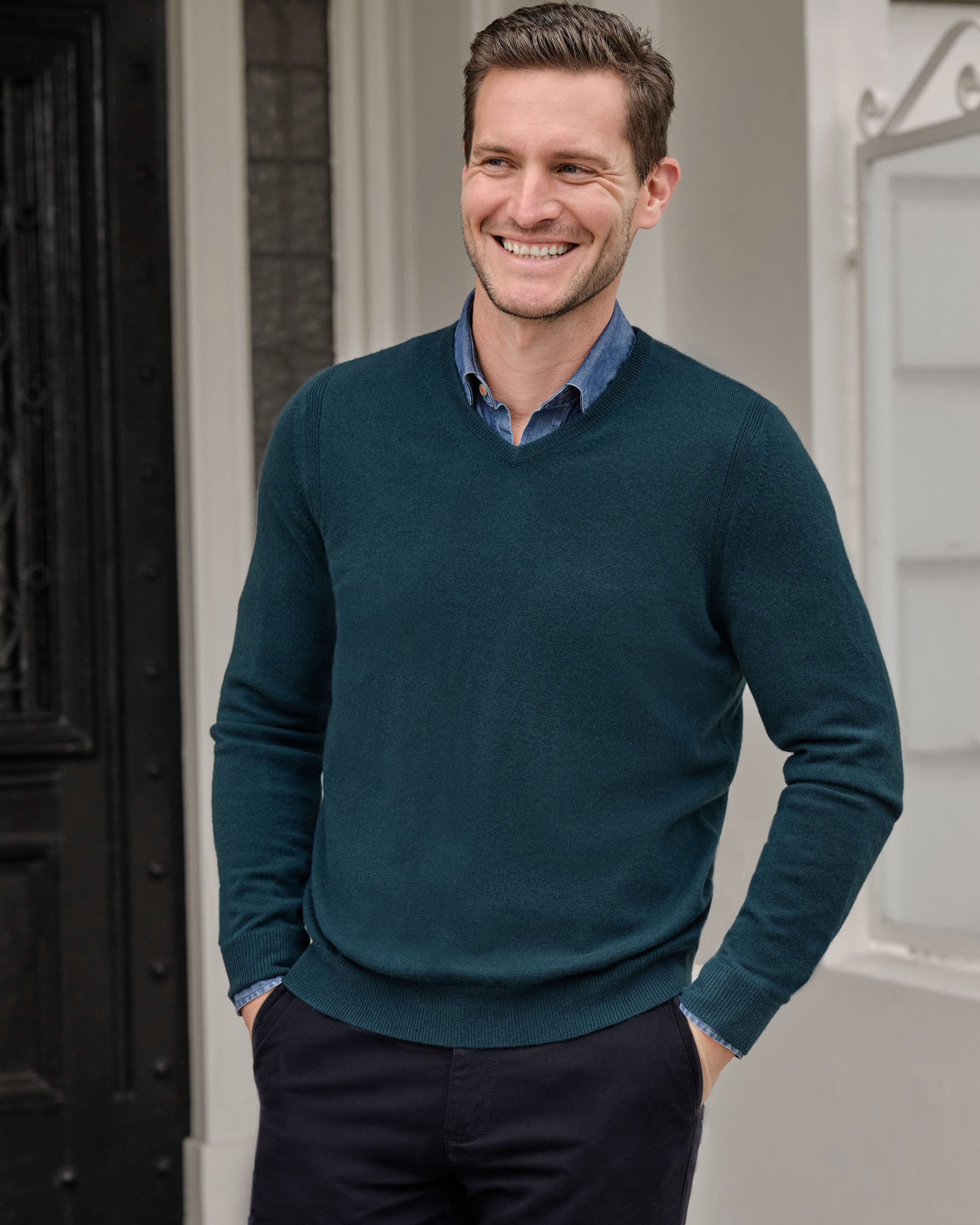 Mens Wool Jumpers and Knitted Sweaters | WoolOvers UK - Page 2