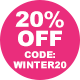 20 off winter edit