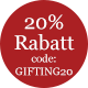 20 off xmas gifting