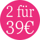 2 für 39€ Damen-T-Shirts