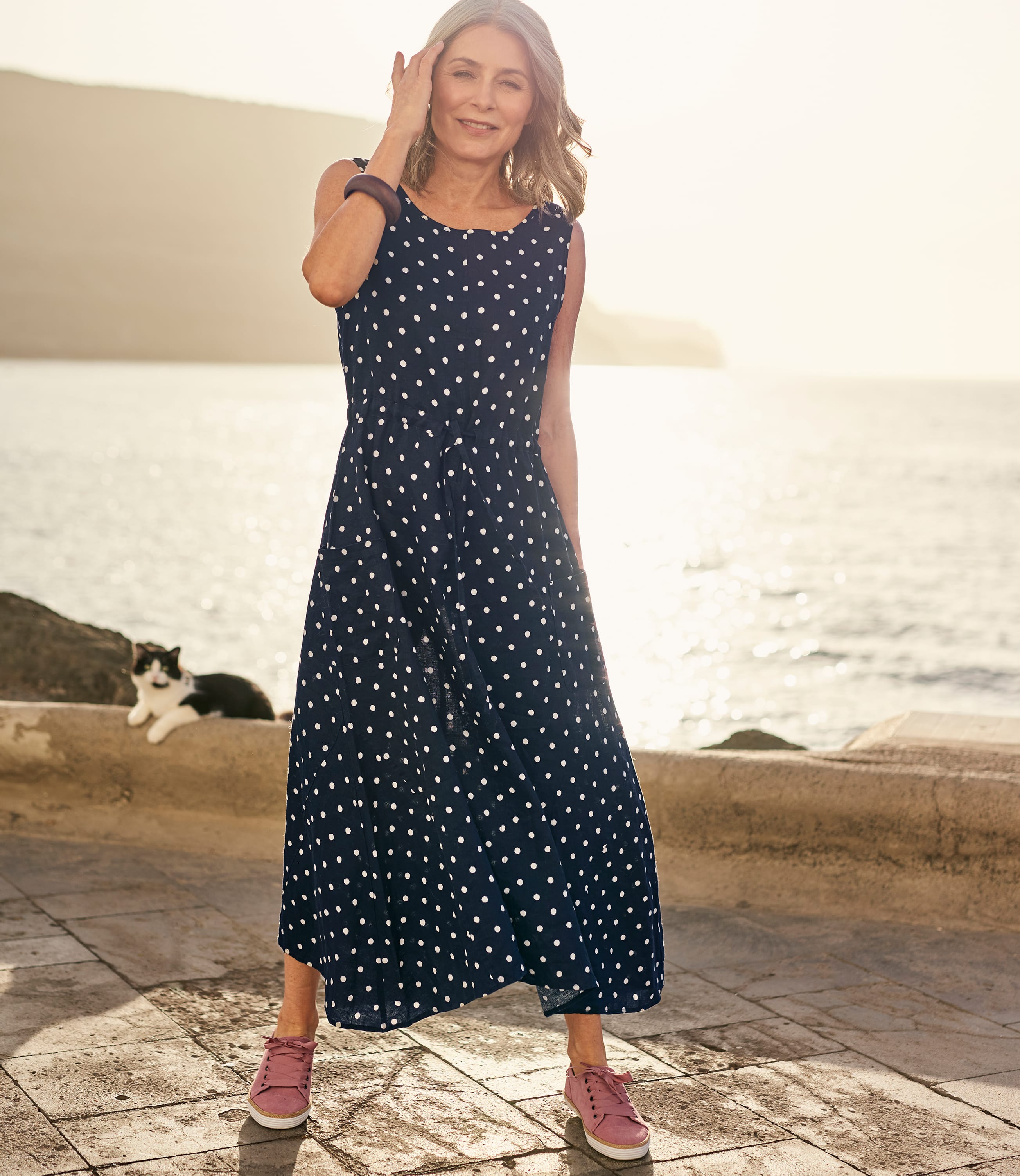 womens tie waist dress