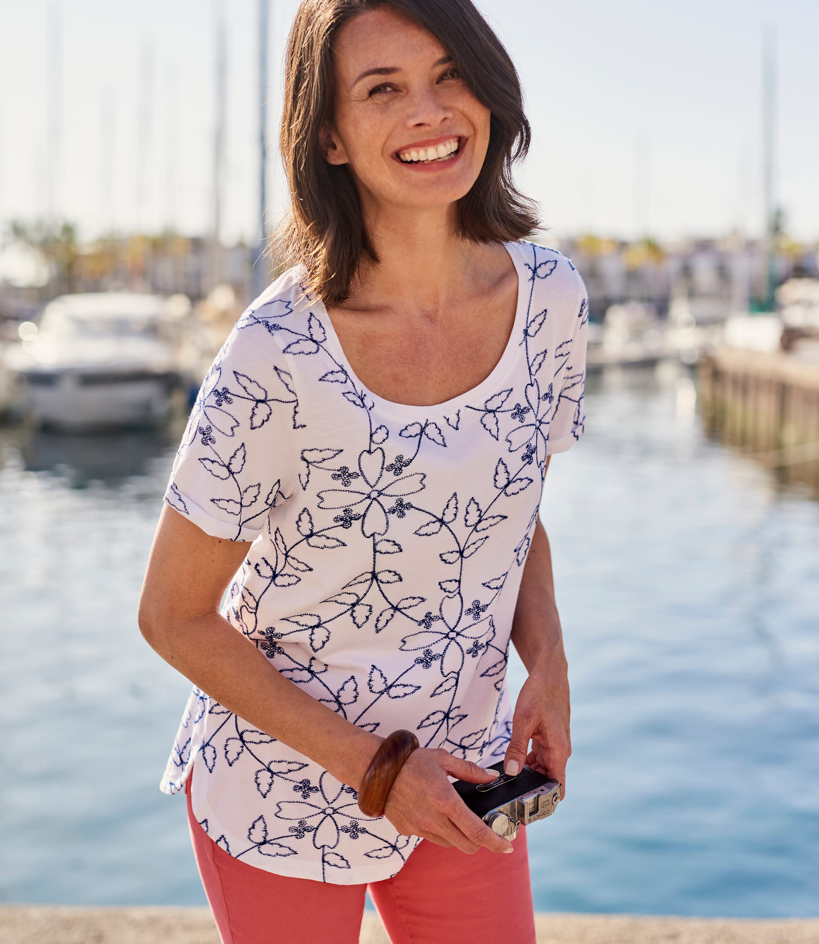 white floral shirt womens