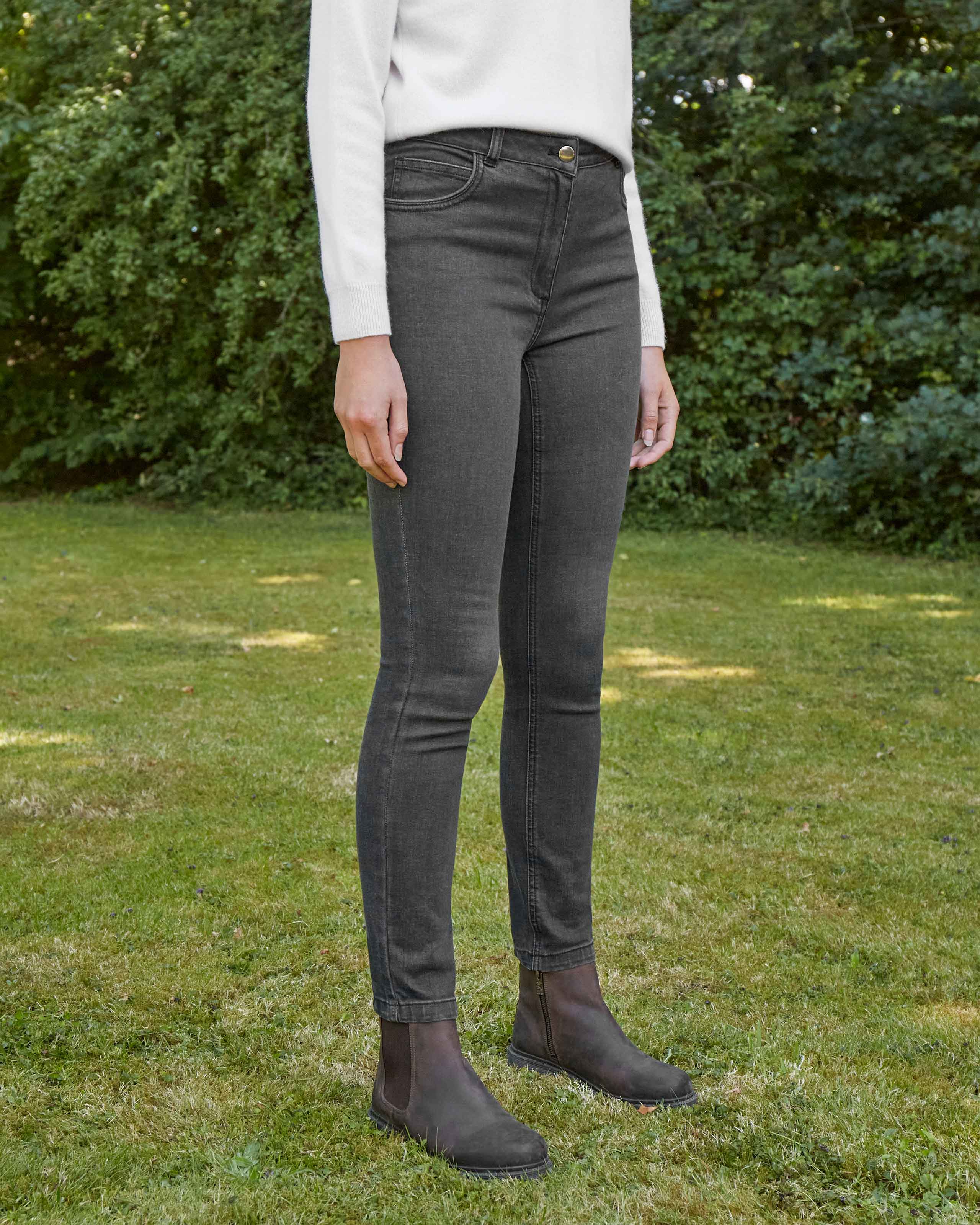 charcoal black jeans