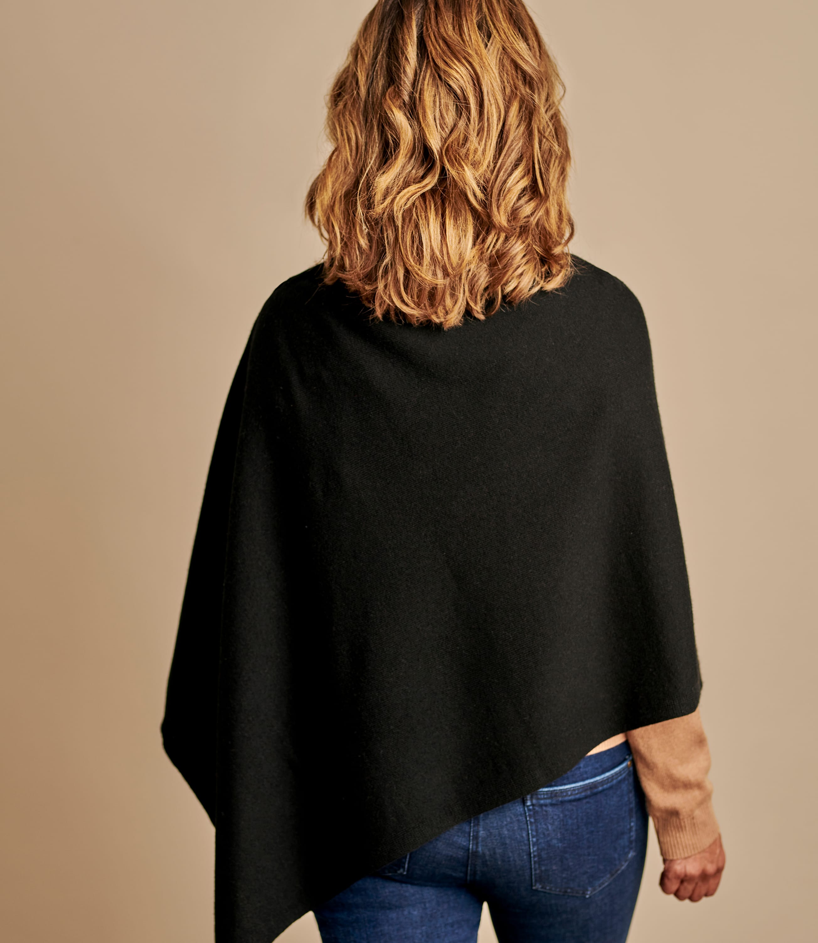 完売 Cashmere blend poncho CT - www.zikomofoundationmw.org