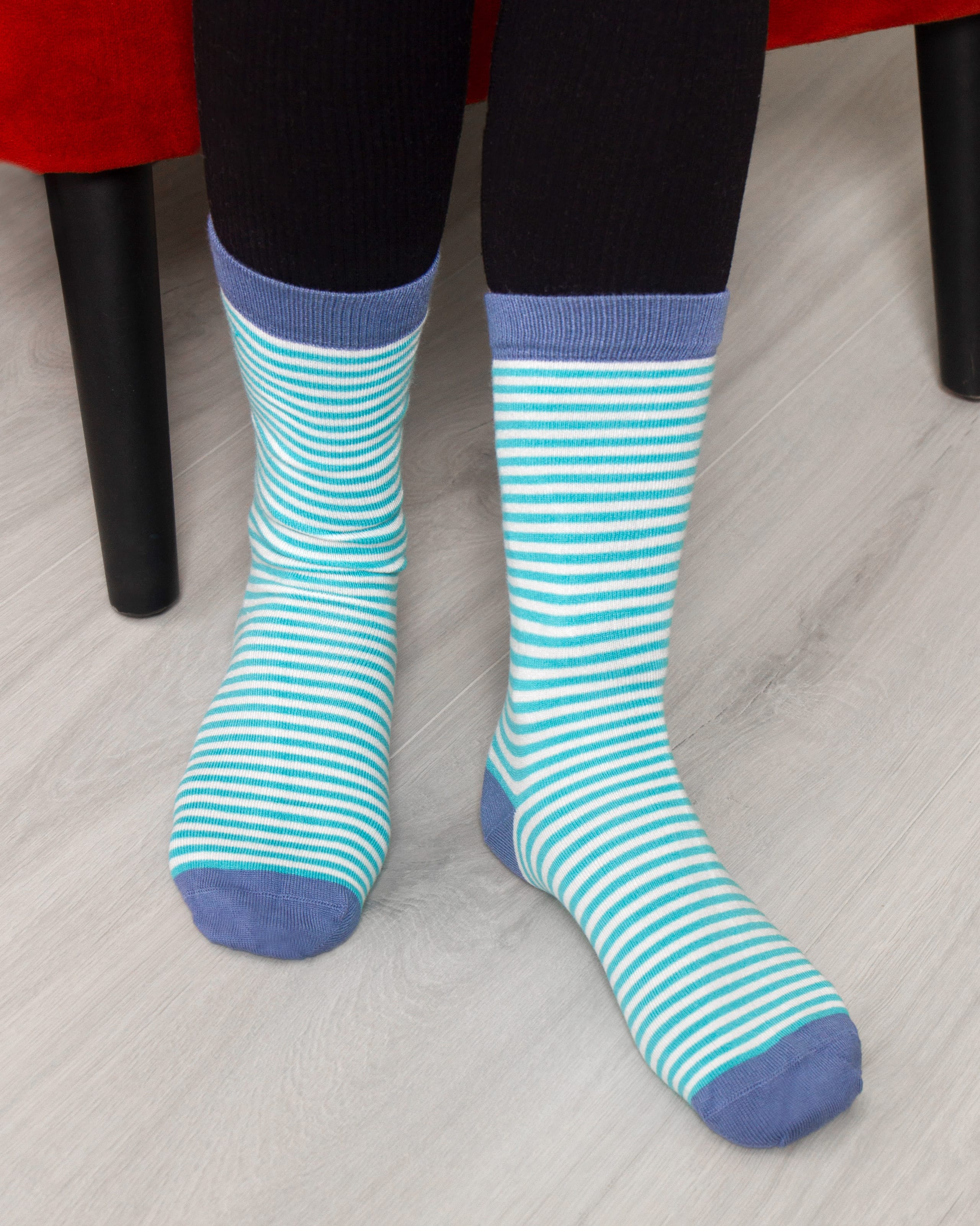 Pride Socken Regenbogen - LGBTQ Socken Damen Bunt Gestreift Größe 42-48