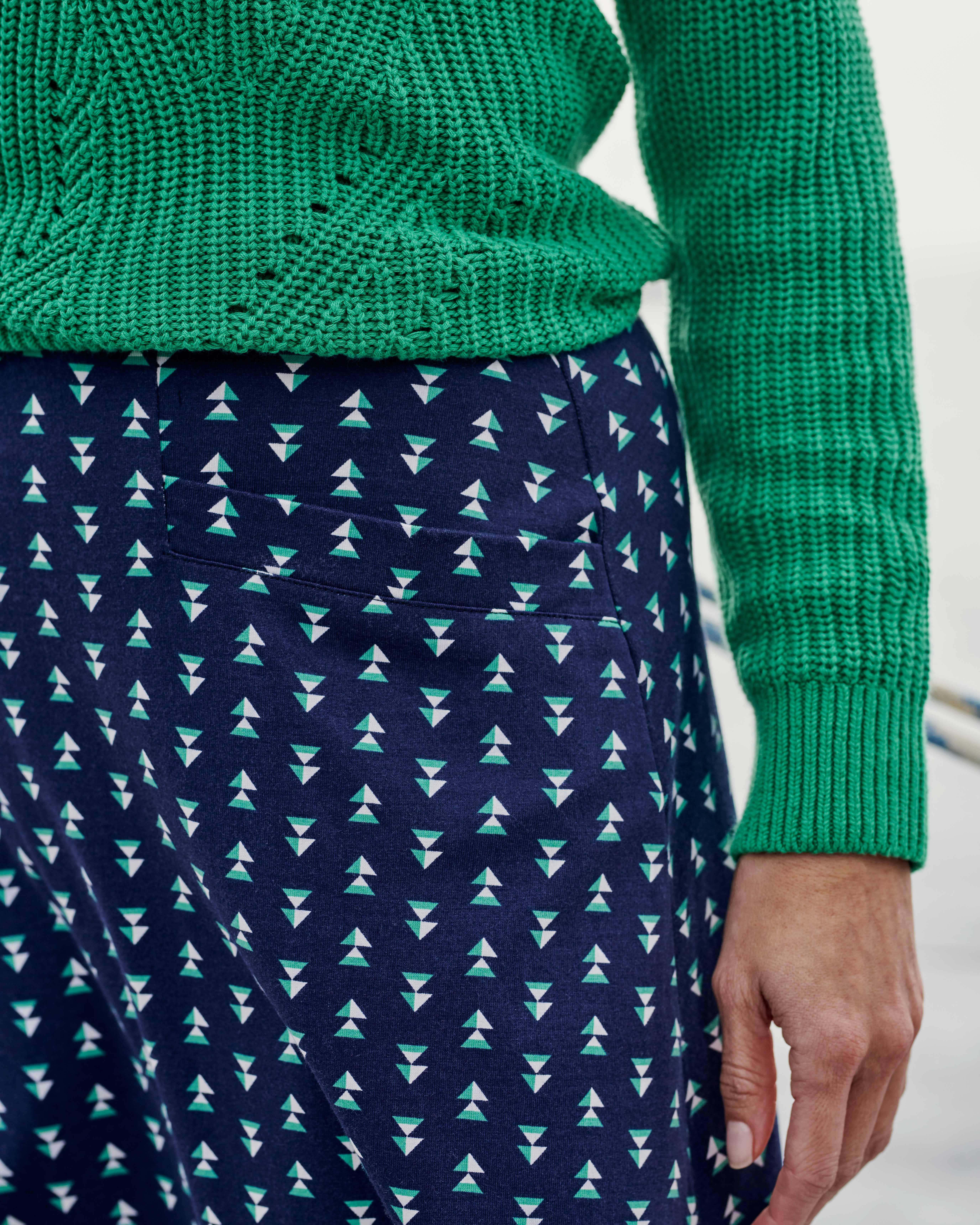 Mini Triangle A Line Pocket Detail Skirt WoolOvers AU