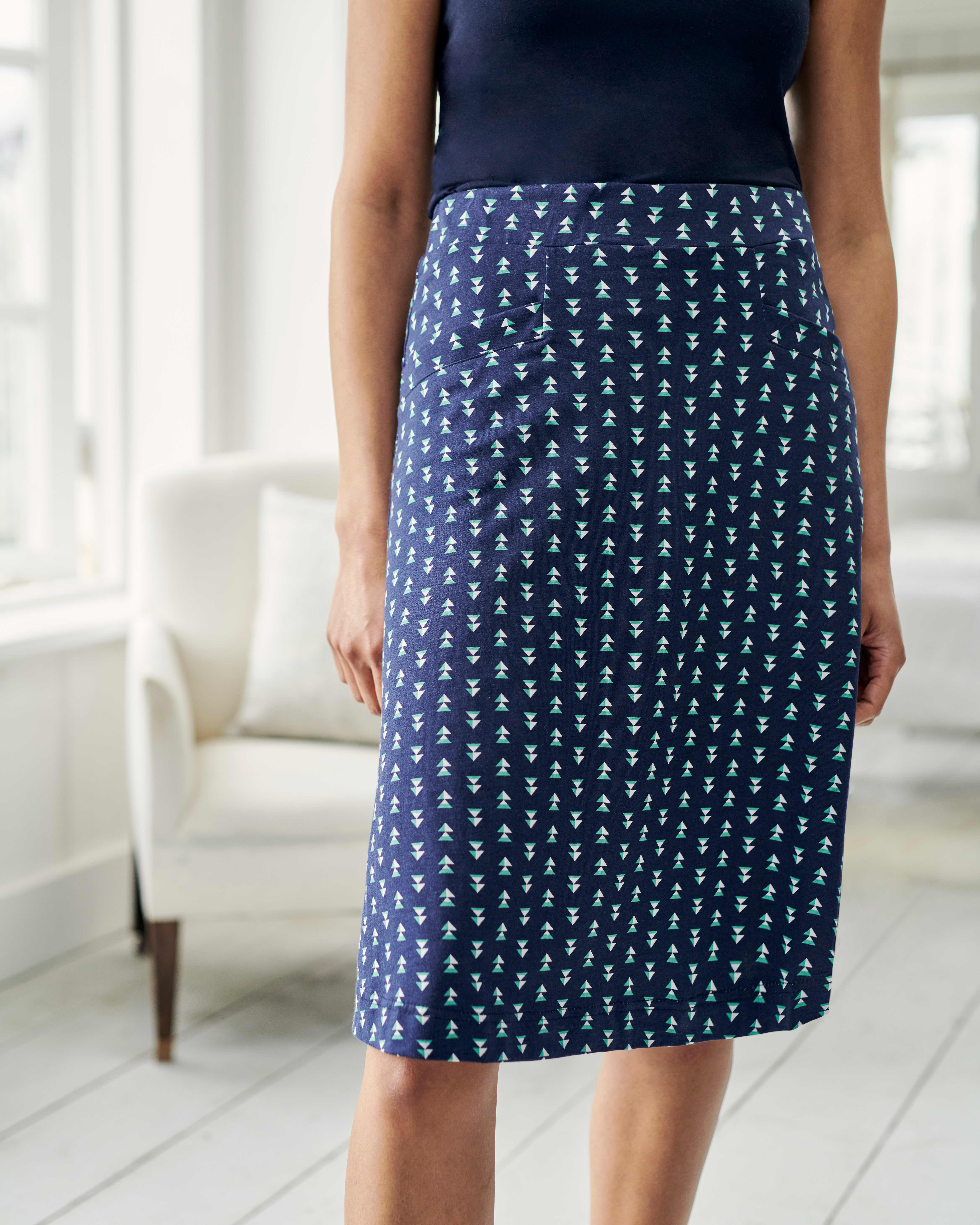 Mini Triangle A Line Pocket Detail Skirt WoolOvers AU