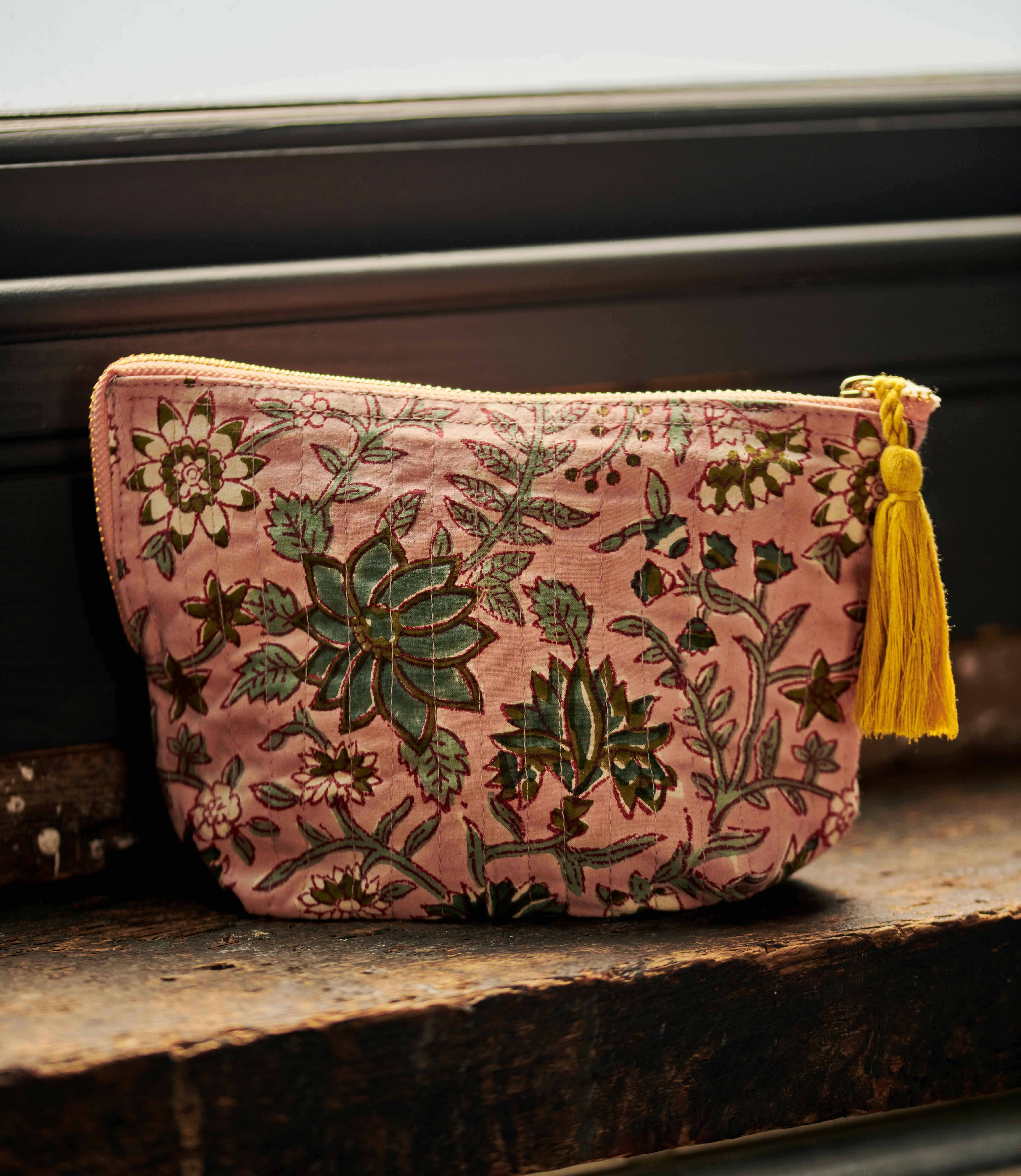 Pink Pure Cotton | Wash Bag