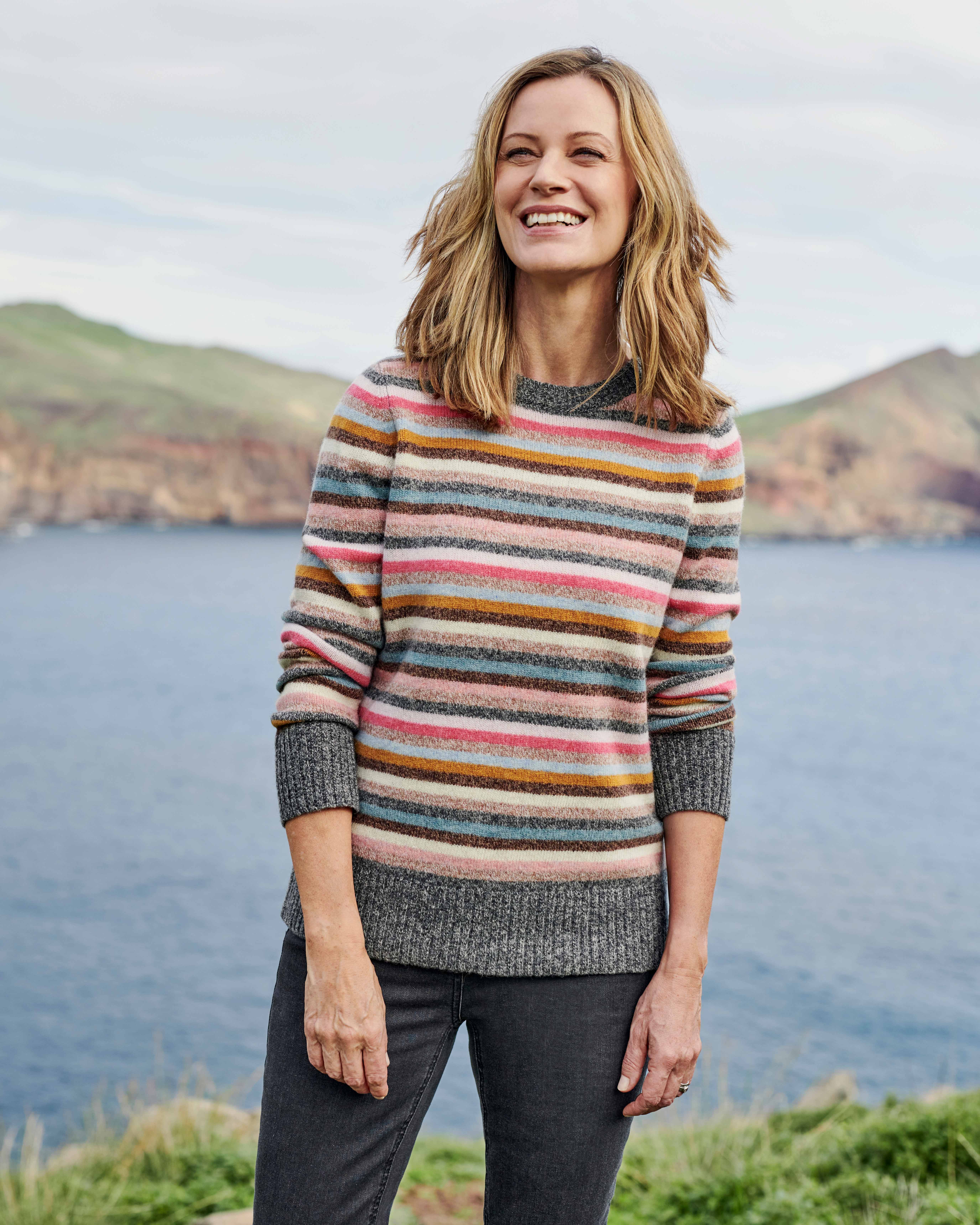 woolovers striped jumper