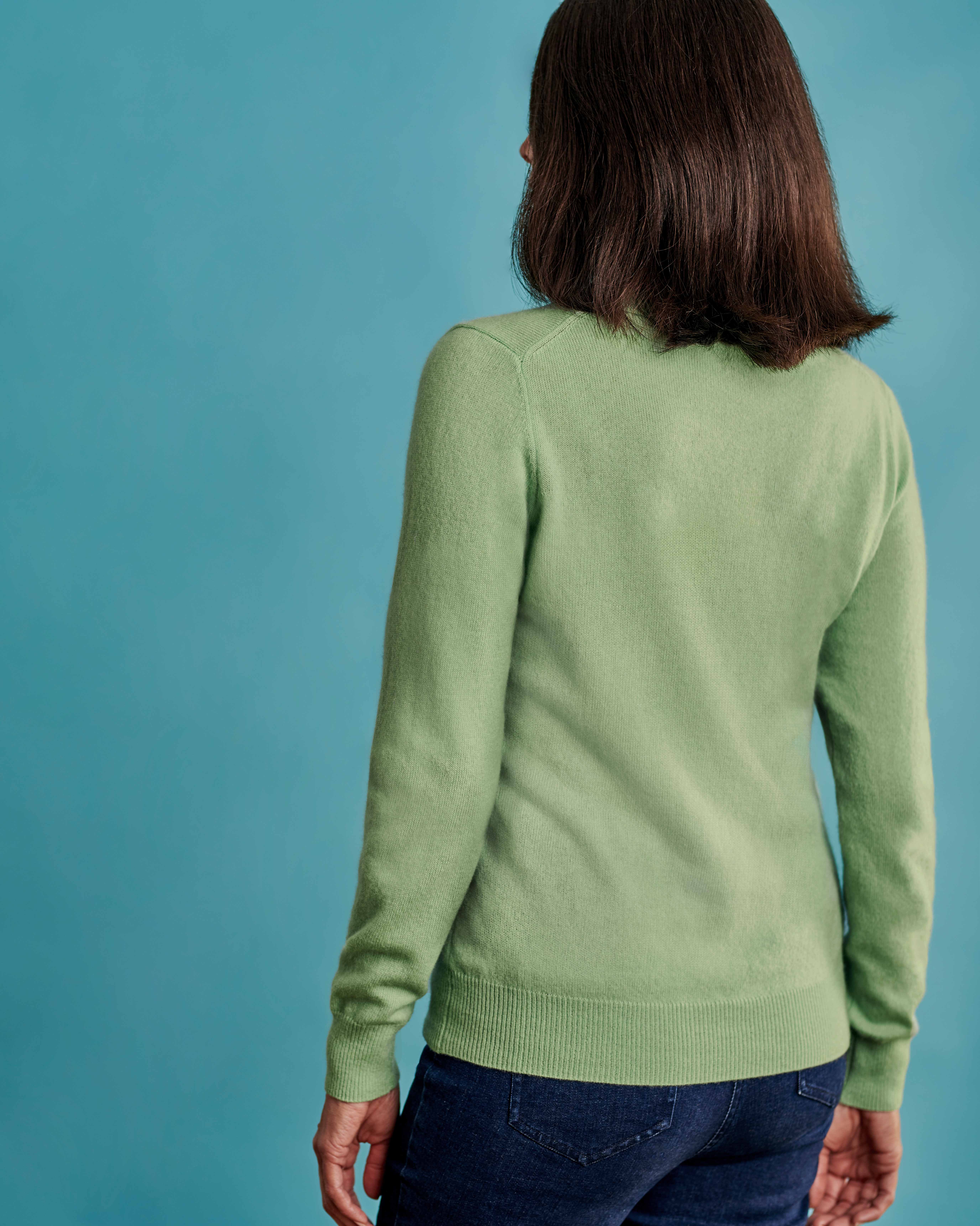 Mint Cashmere & Merino Knitted Polo Shirt WoolOvers UK