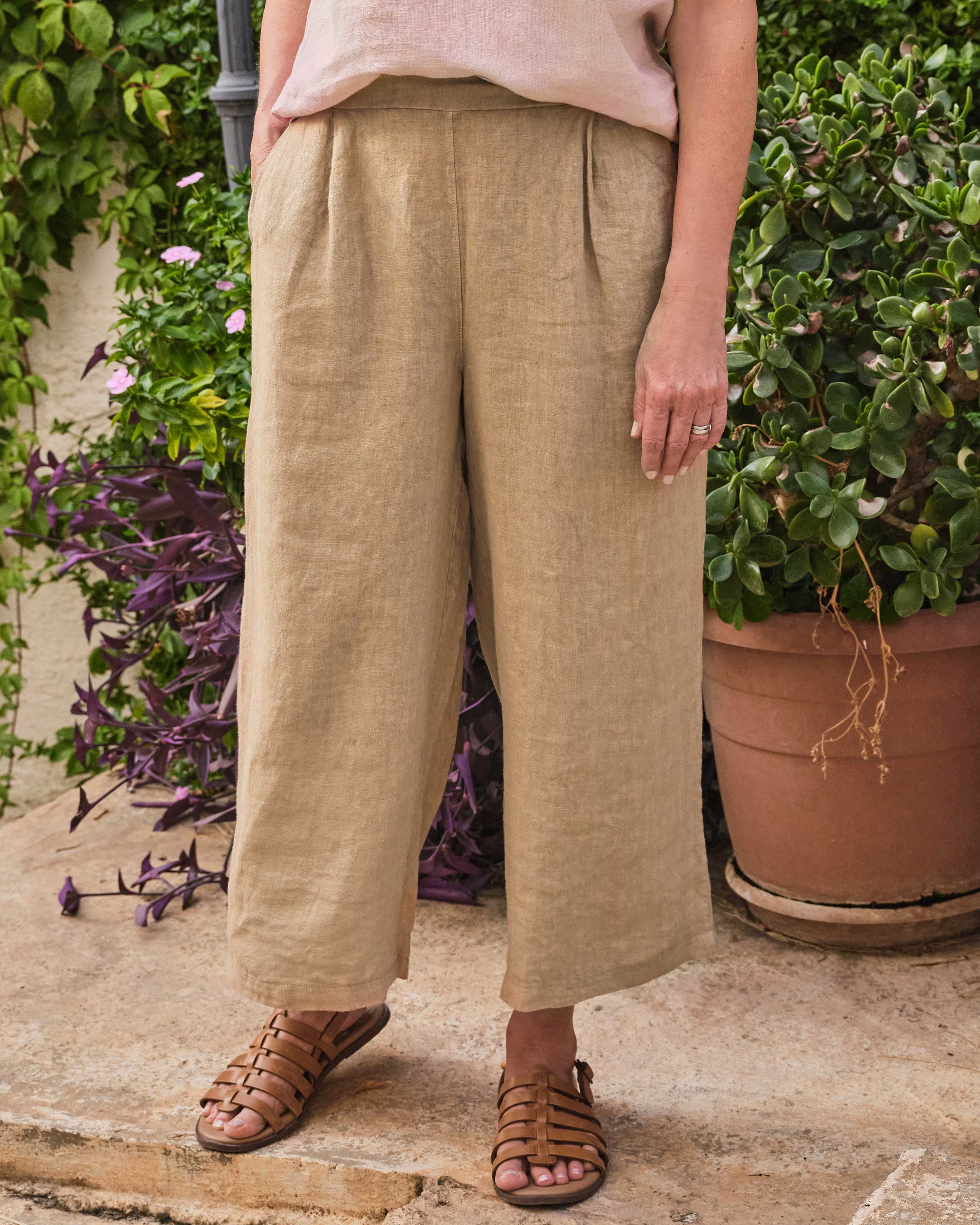 Brooklyn Culottes - Camel main image 0