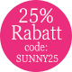 25 off summer savings