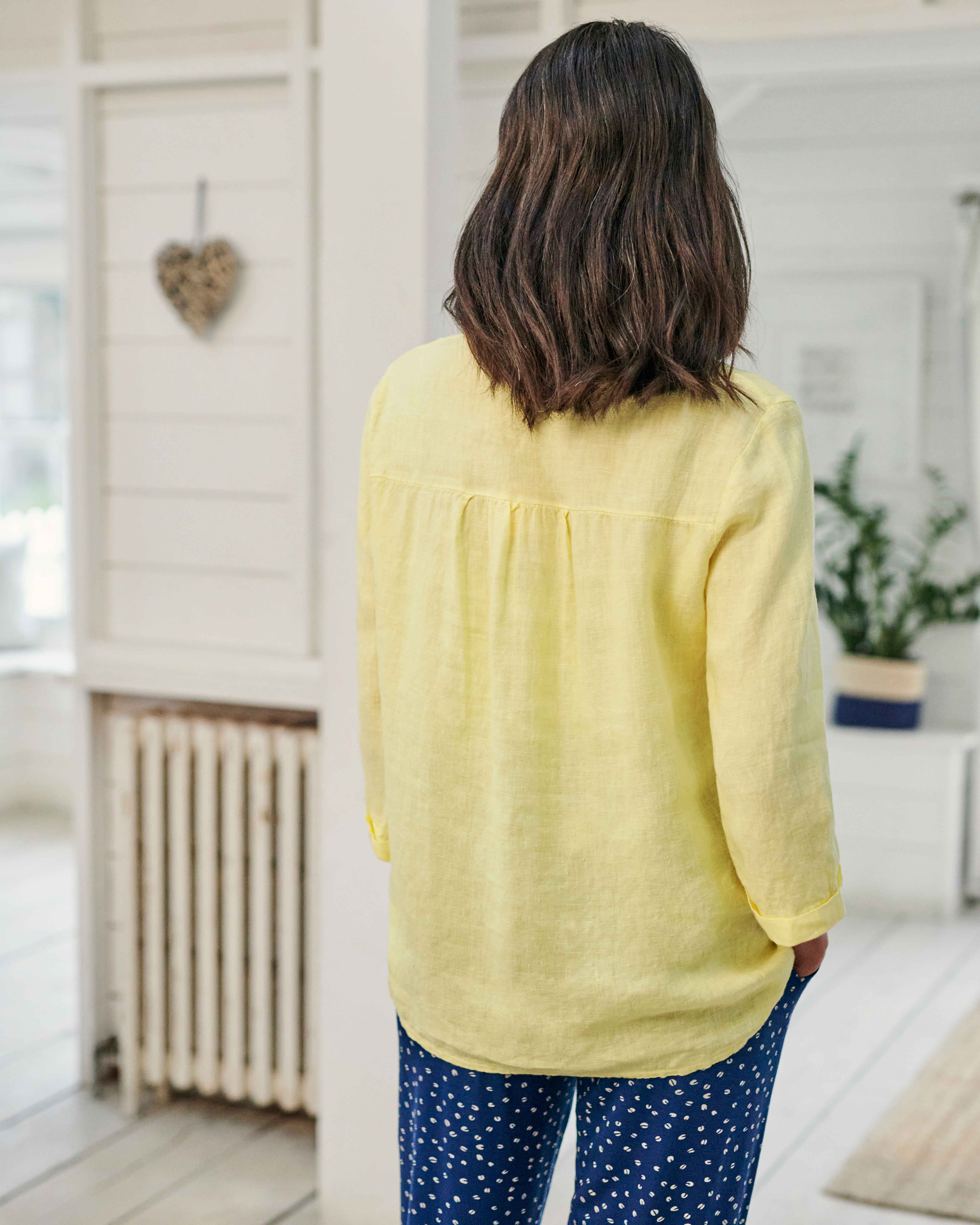 Lemon Loose Fit Linen Shirt WoolOvers AU