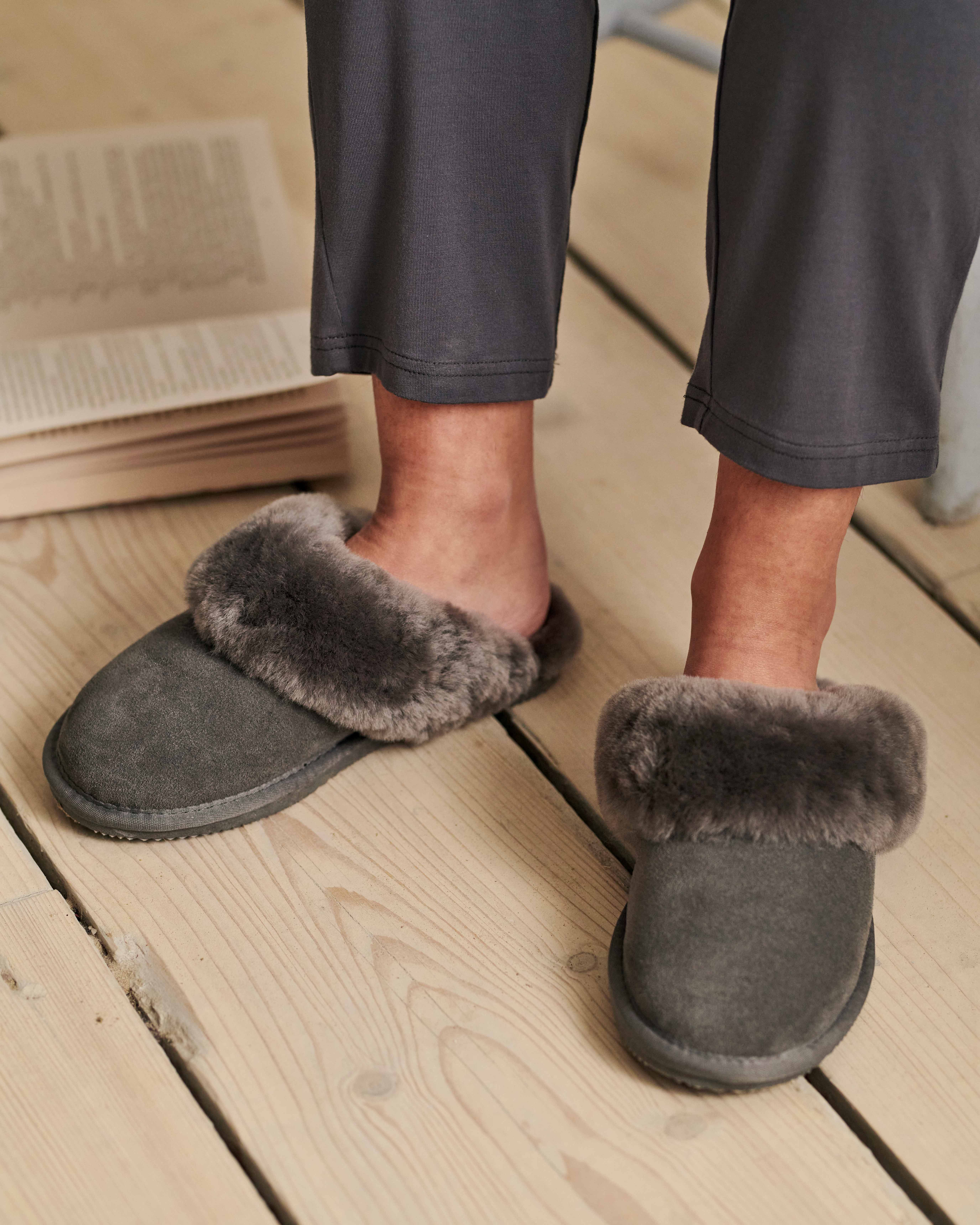 grey-sheepskin-suede-mule-woolovers-uk