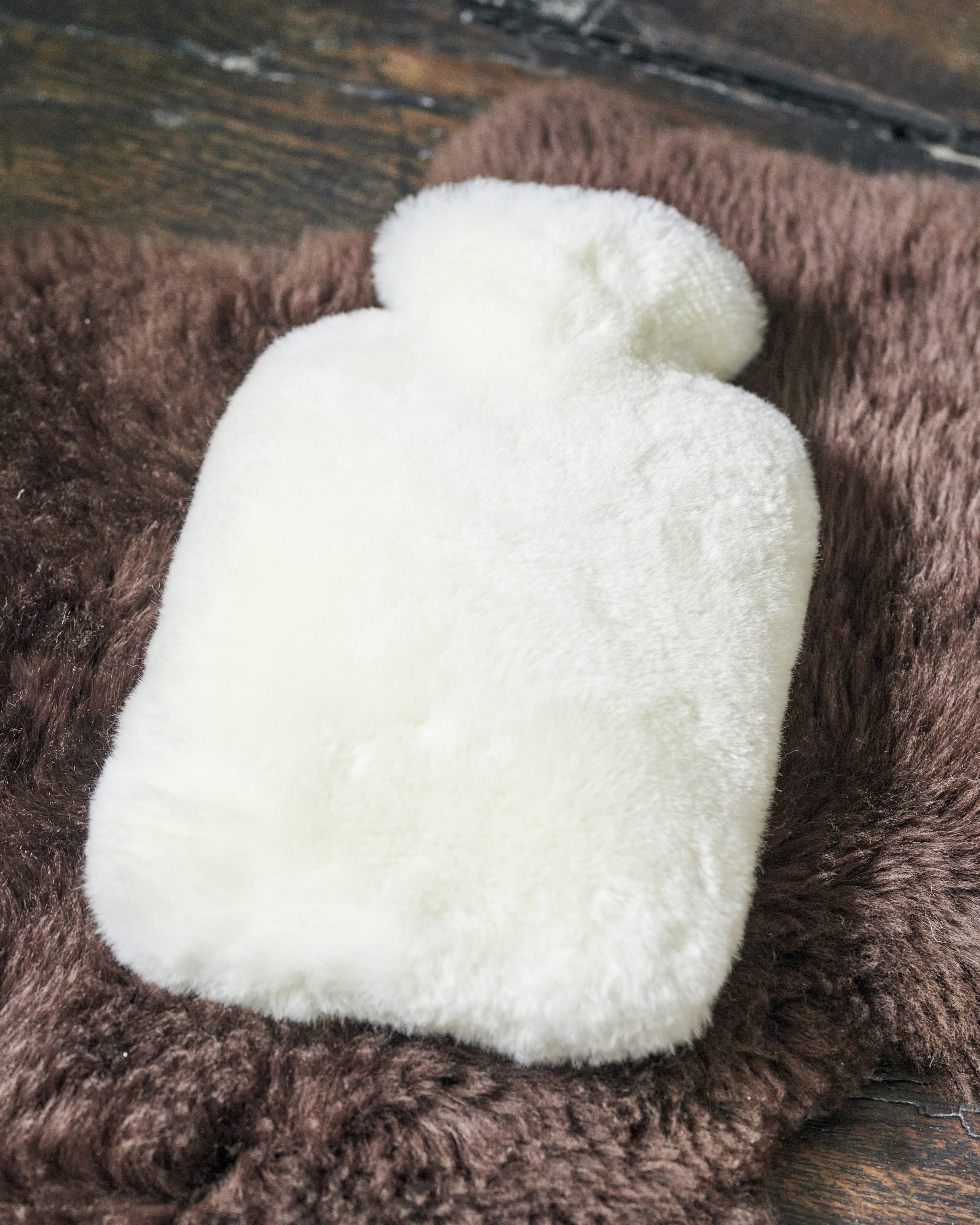 Natural 100% Sheepskin | Sheepskin Hot Water Bottle & Cover