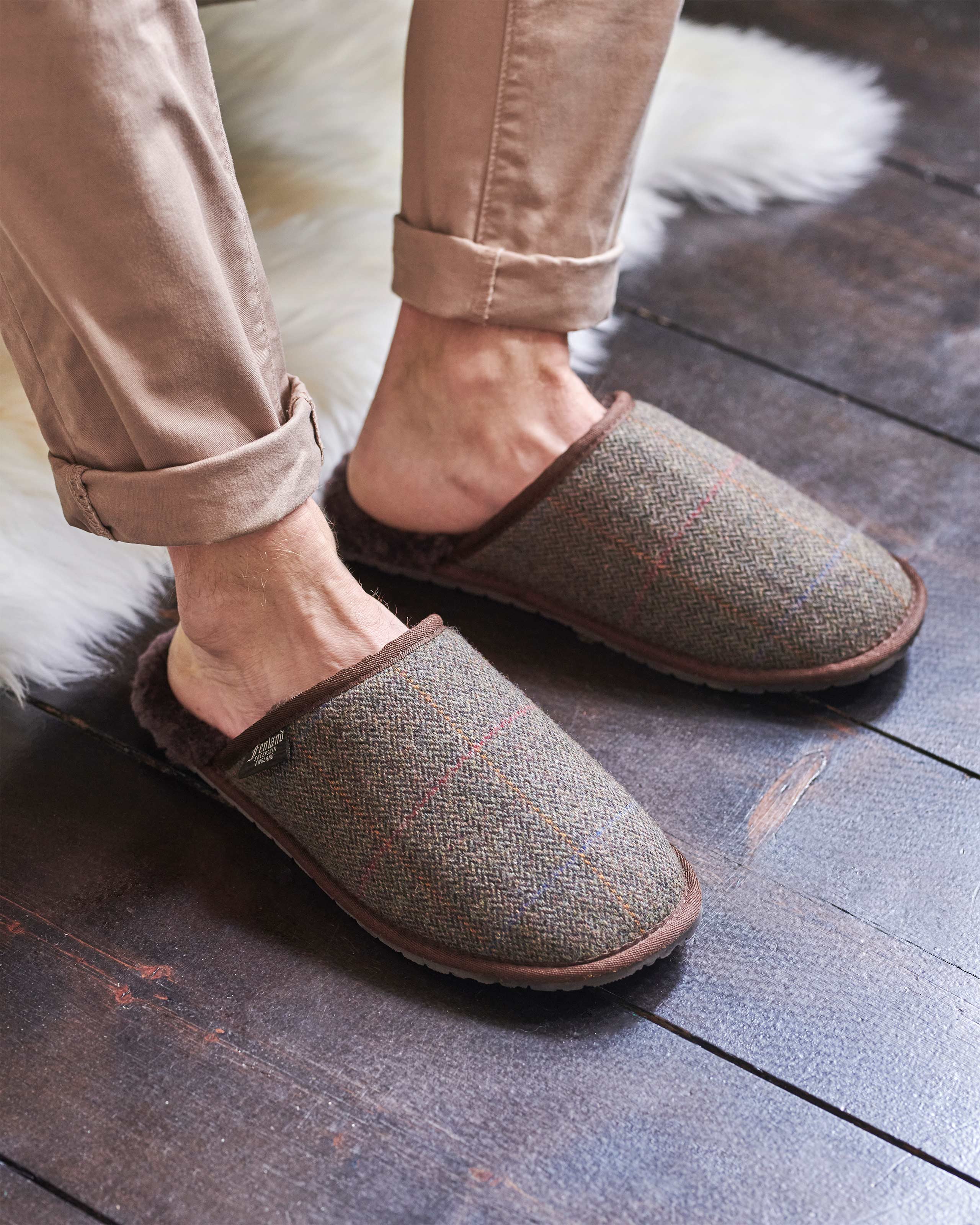 mens cotton slippers