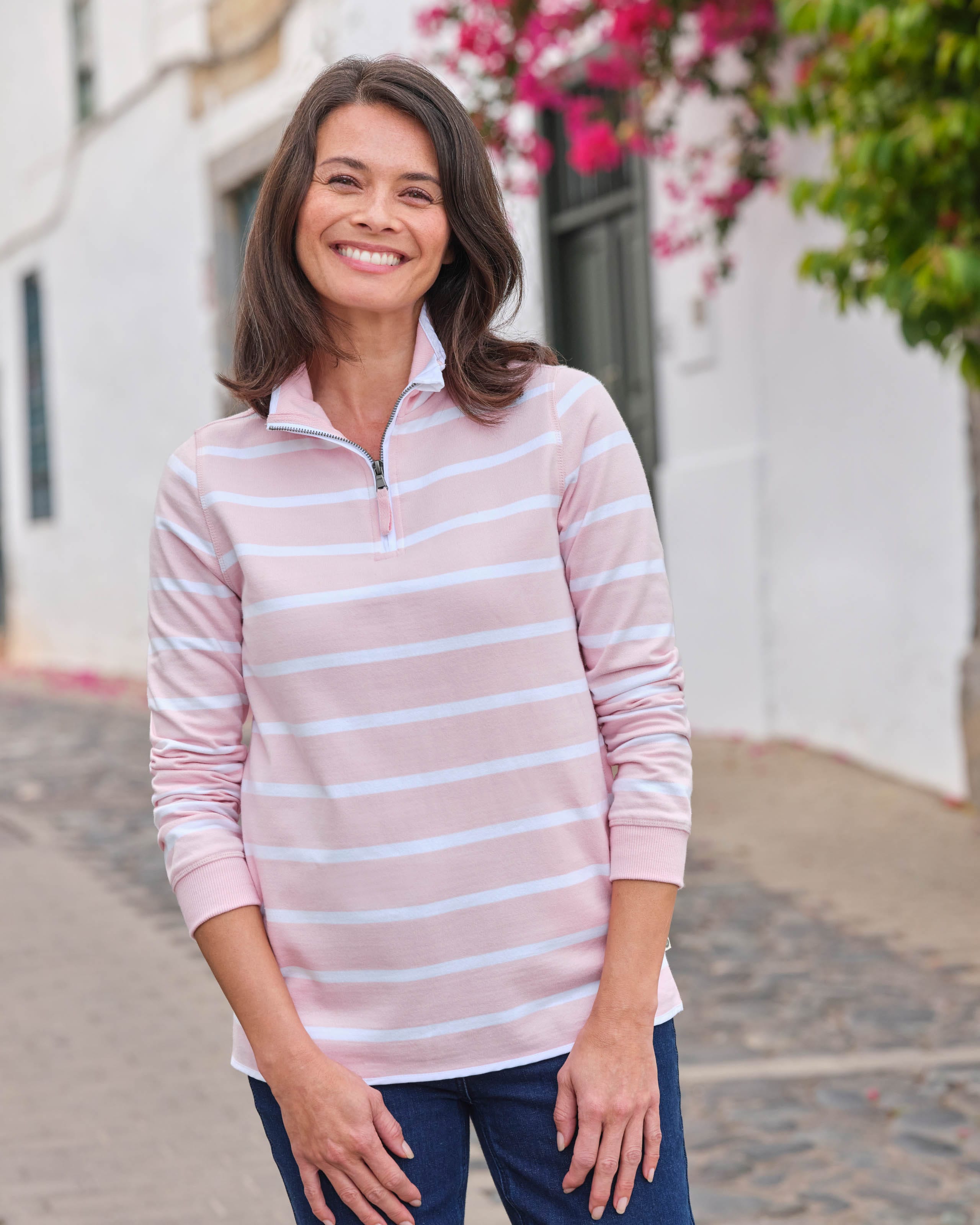Sail Away Knit Top - Pink