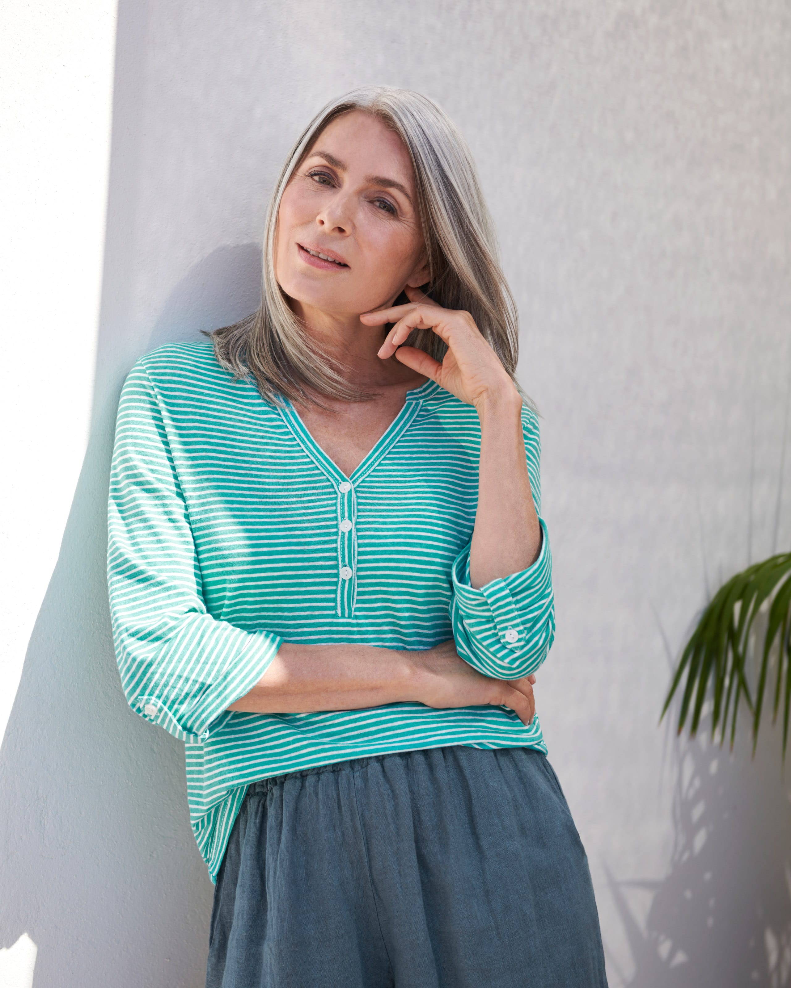 White Wool Top