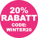 20 off winter edit