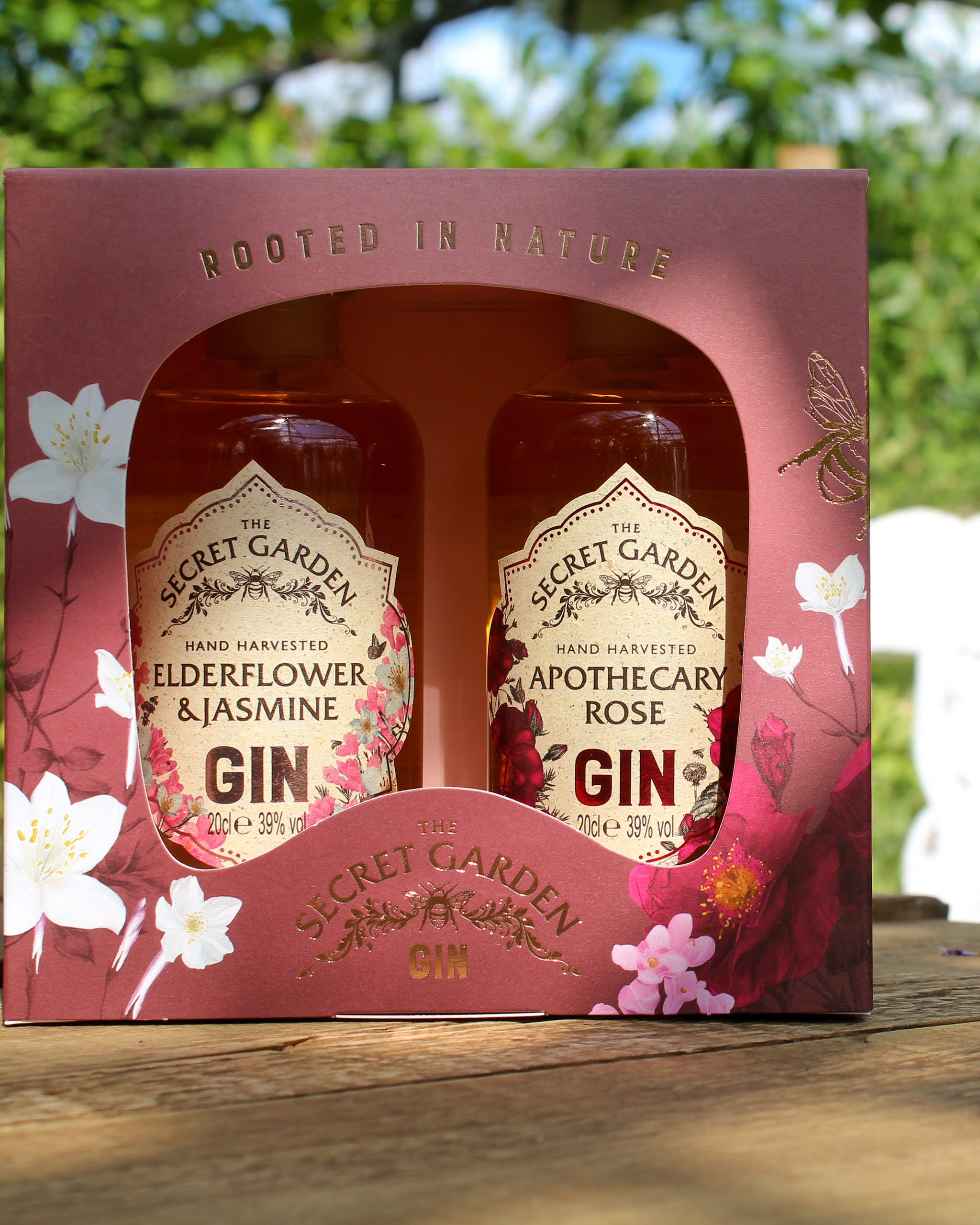 Gin Floral Gin Set WoolOvers UK
