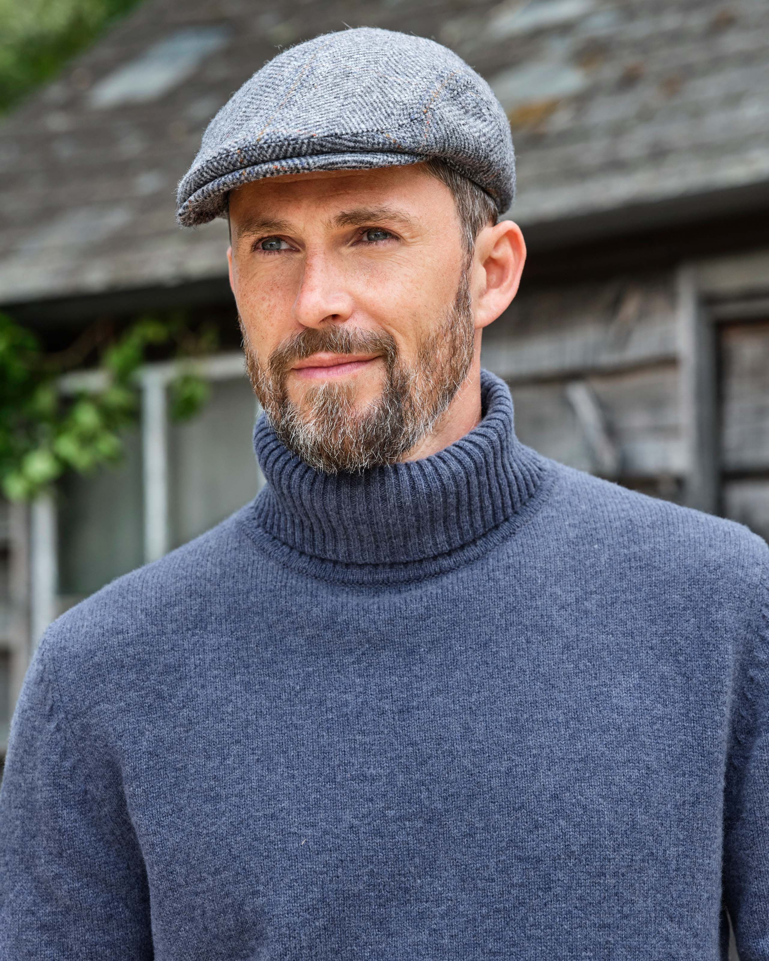 Forest | Mens Tweed Flat Cap | WoolOvers US