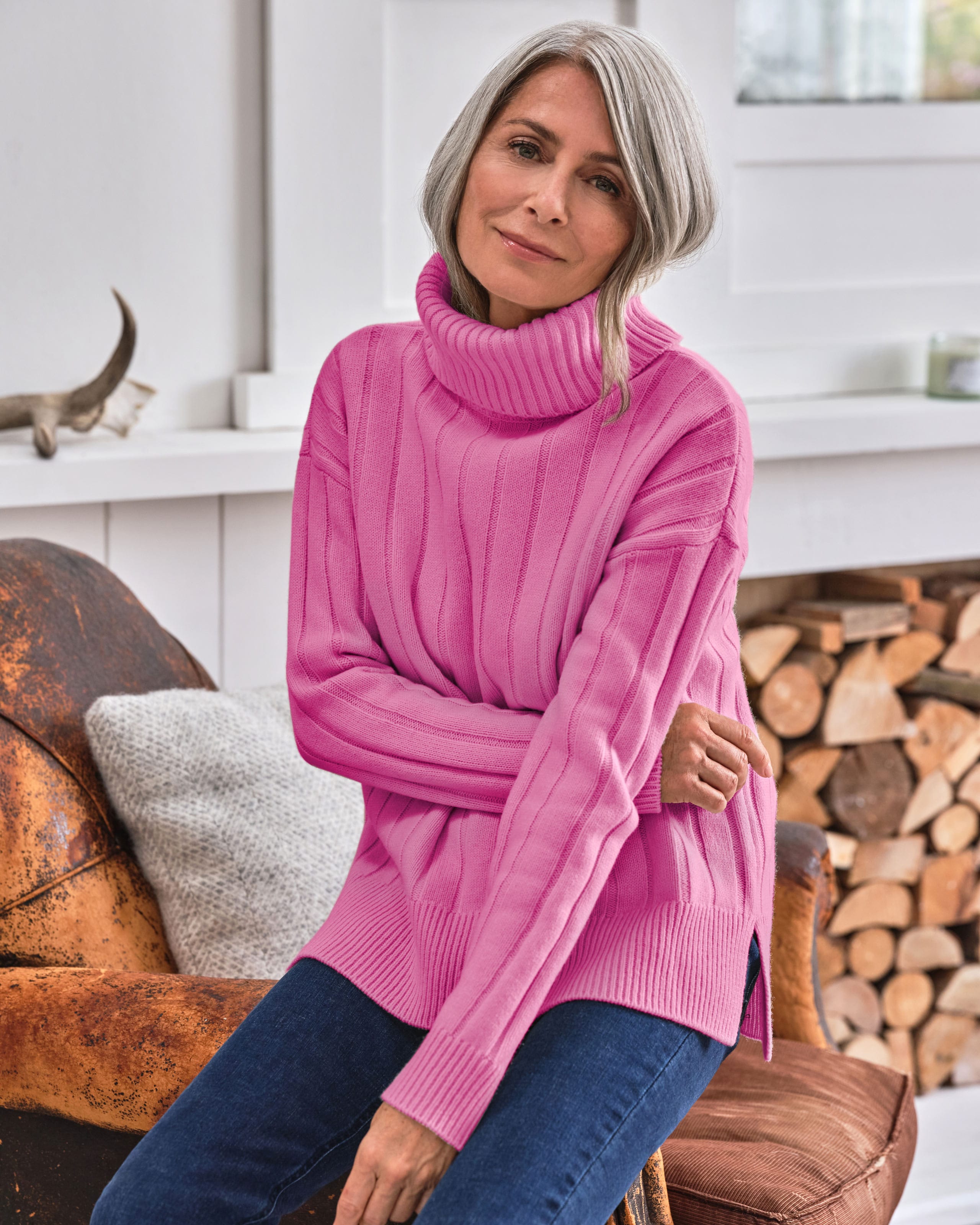 Women's Jumpers Natural Ladies Jumpers WoolOvers AU Page 3