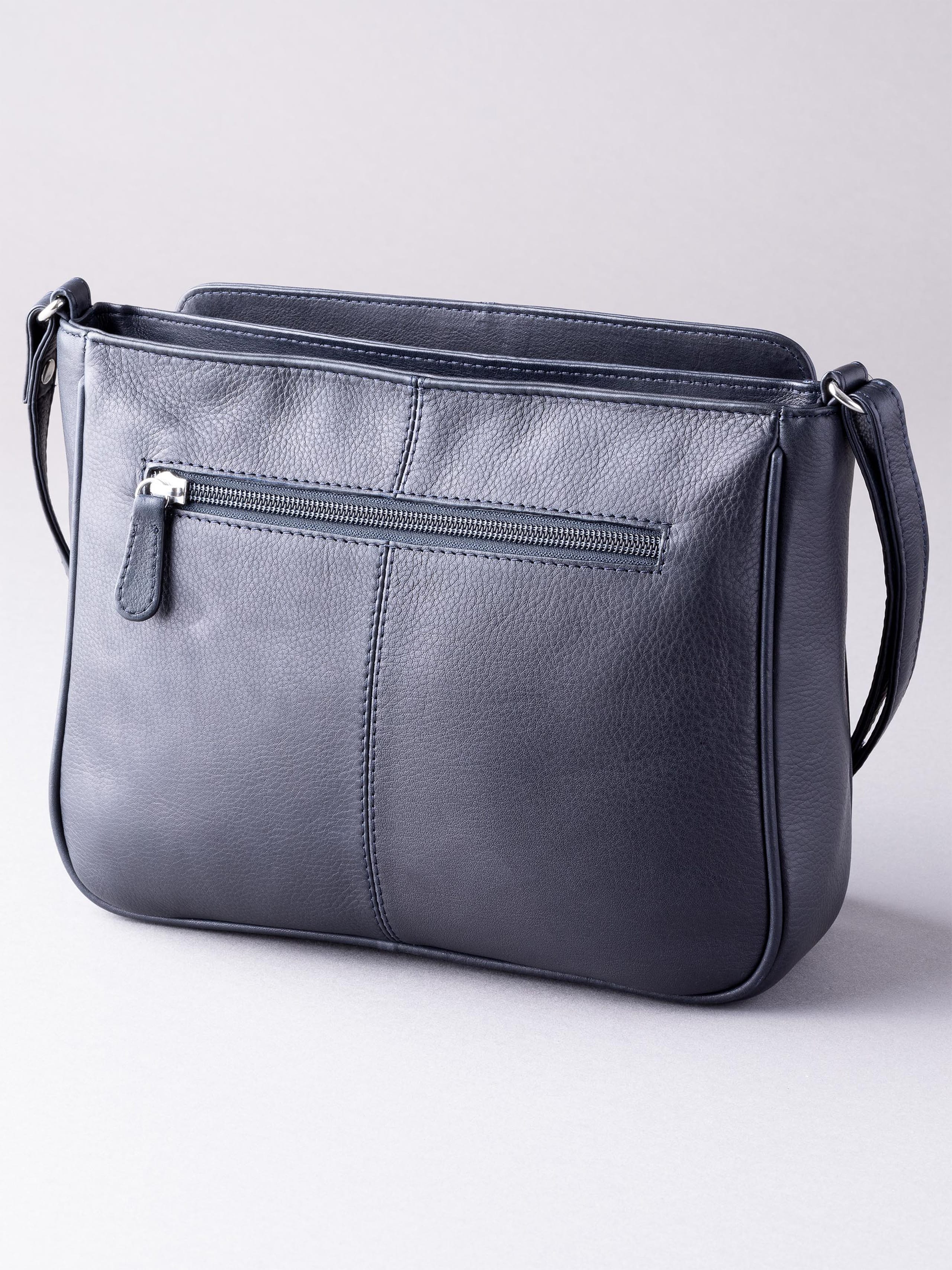 Navy Ambleside Cross Body Bag WoolOvers UK