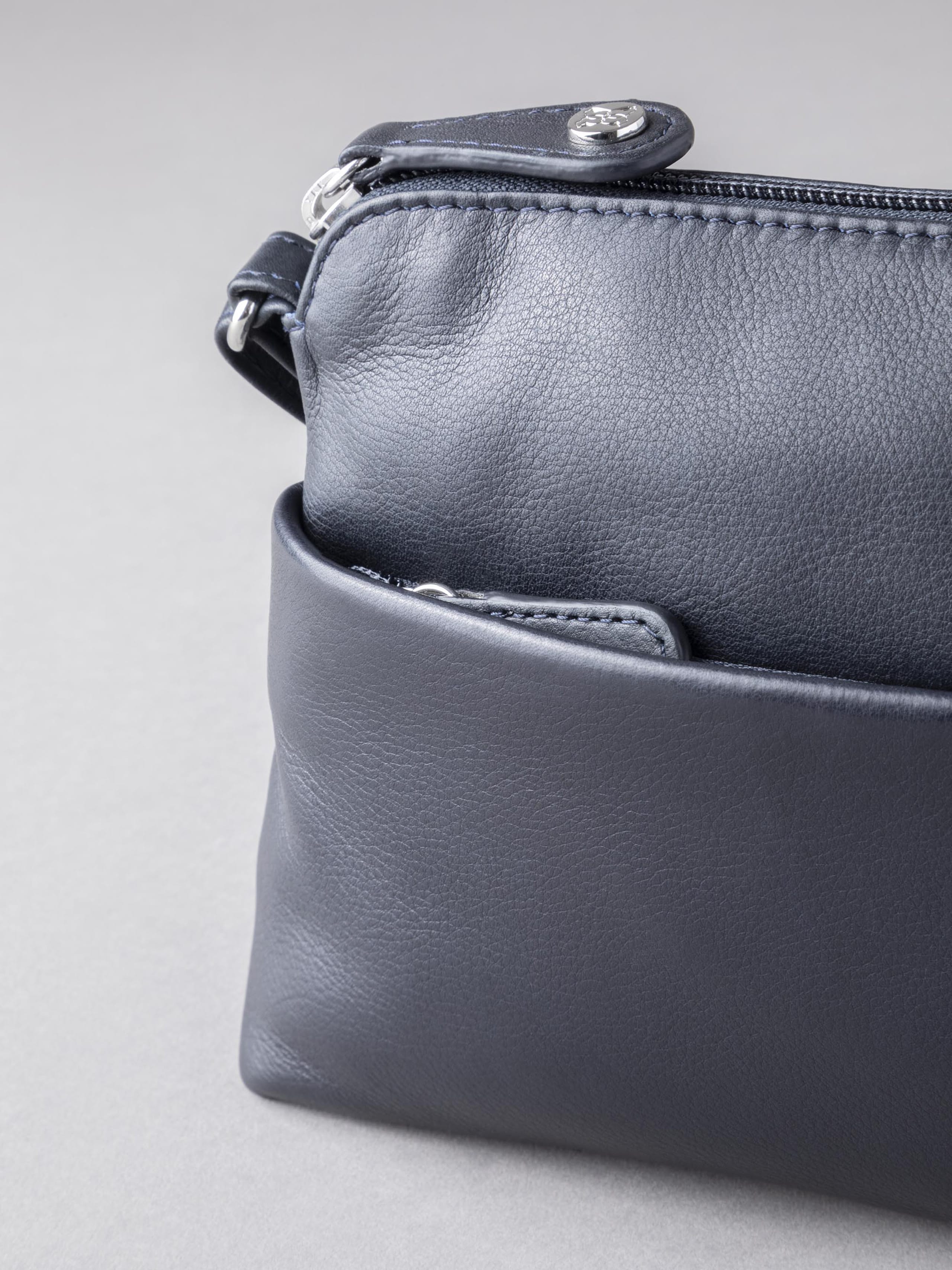 Navy Rydal Small Cross Body Bag WoolOvers UK