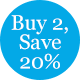 buy 2 save 20 mix and match