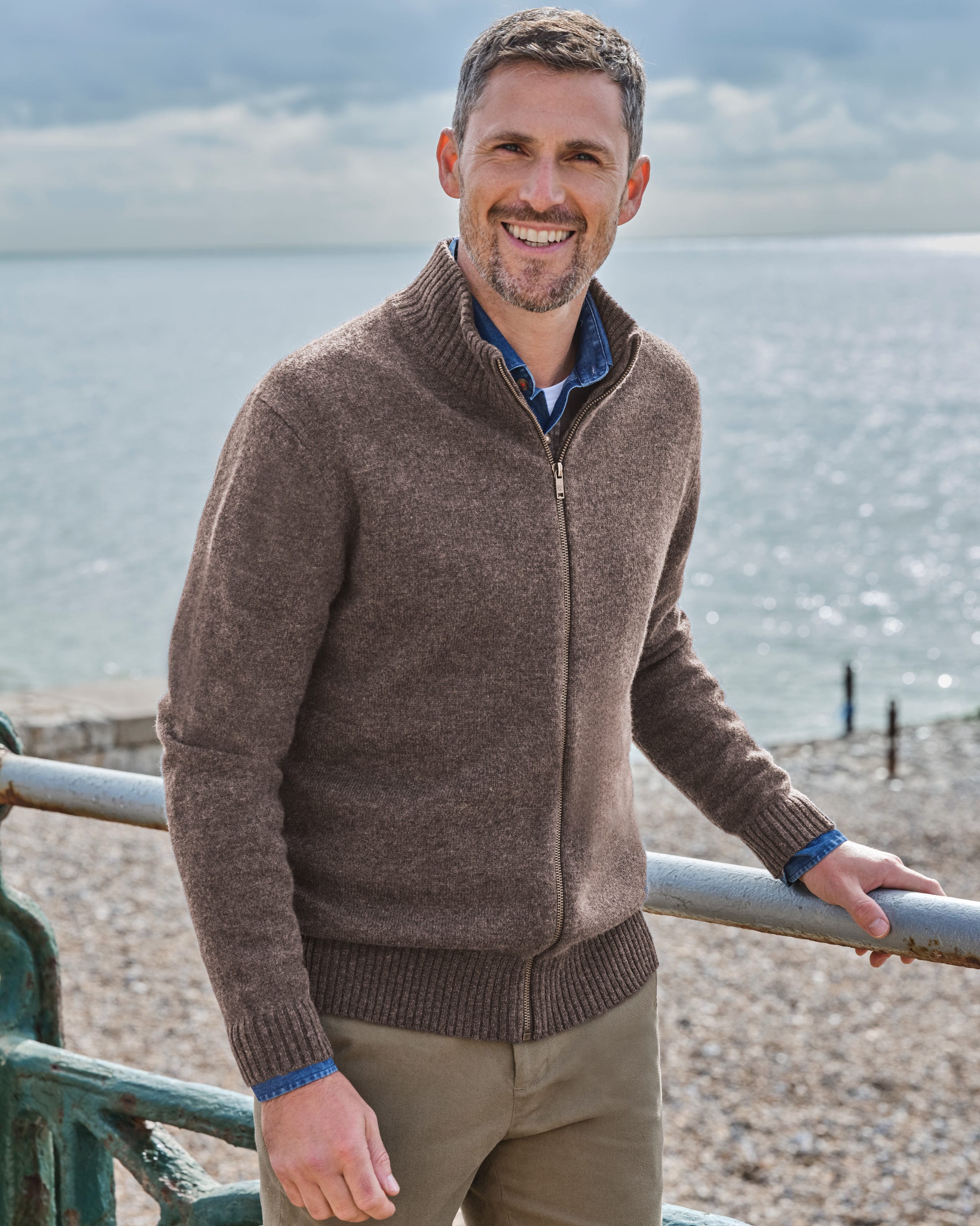 Pure Lambswool Knitwear | Men's 100% Lambswool | WoolOvers