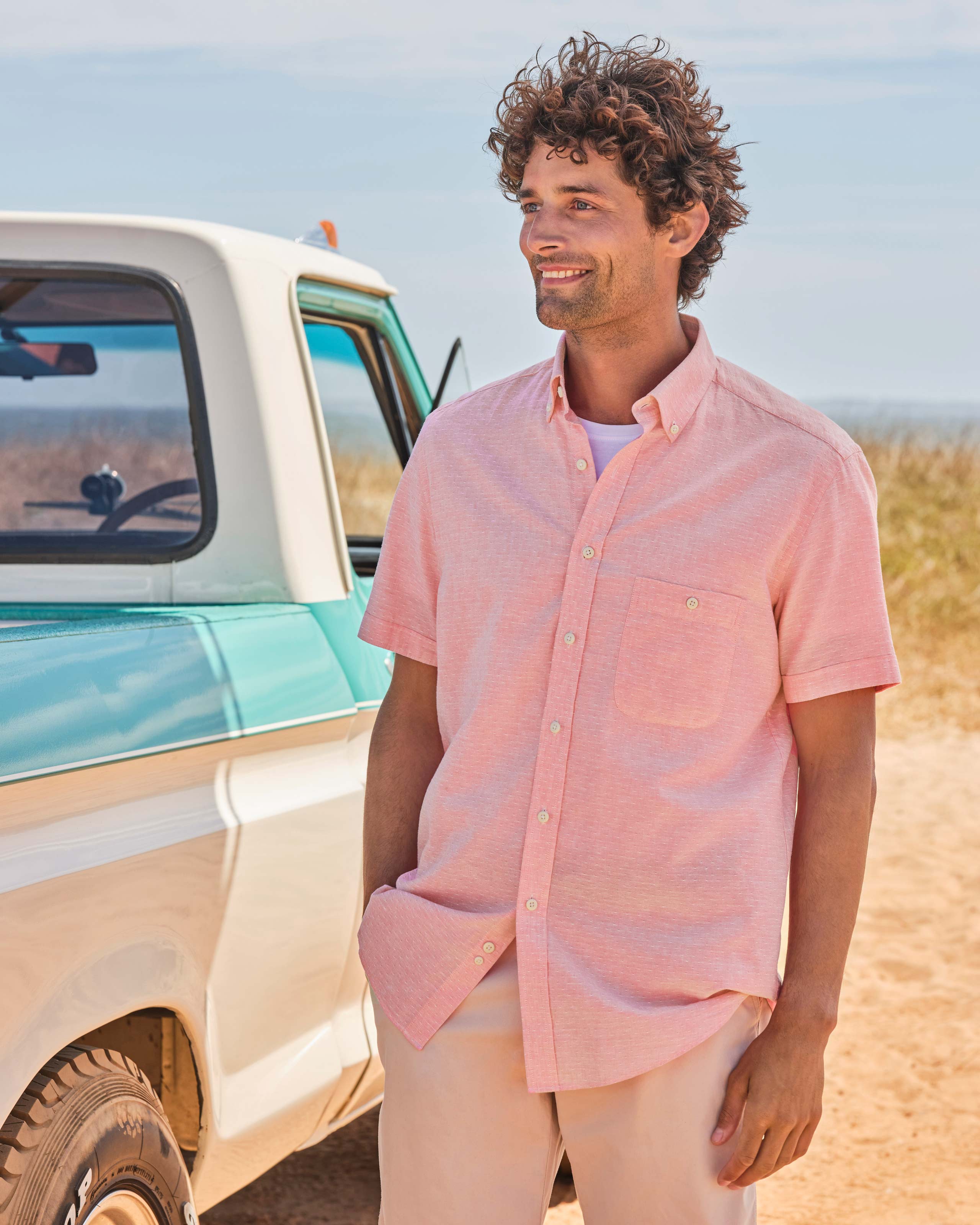 Rose | Mens Sun Bleached Shirt | WoolOvers UK