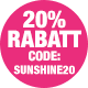 20 off summer edit