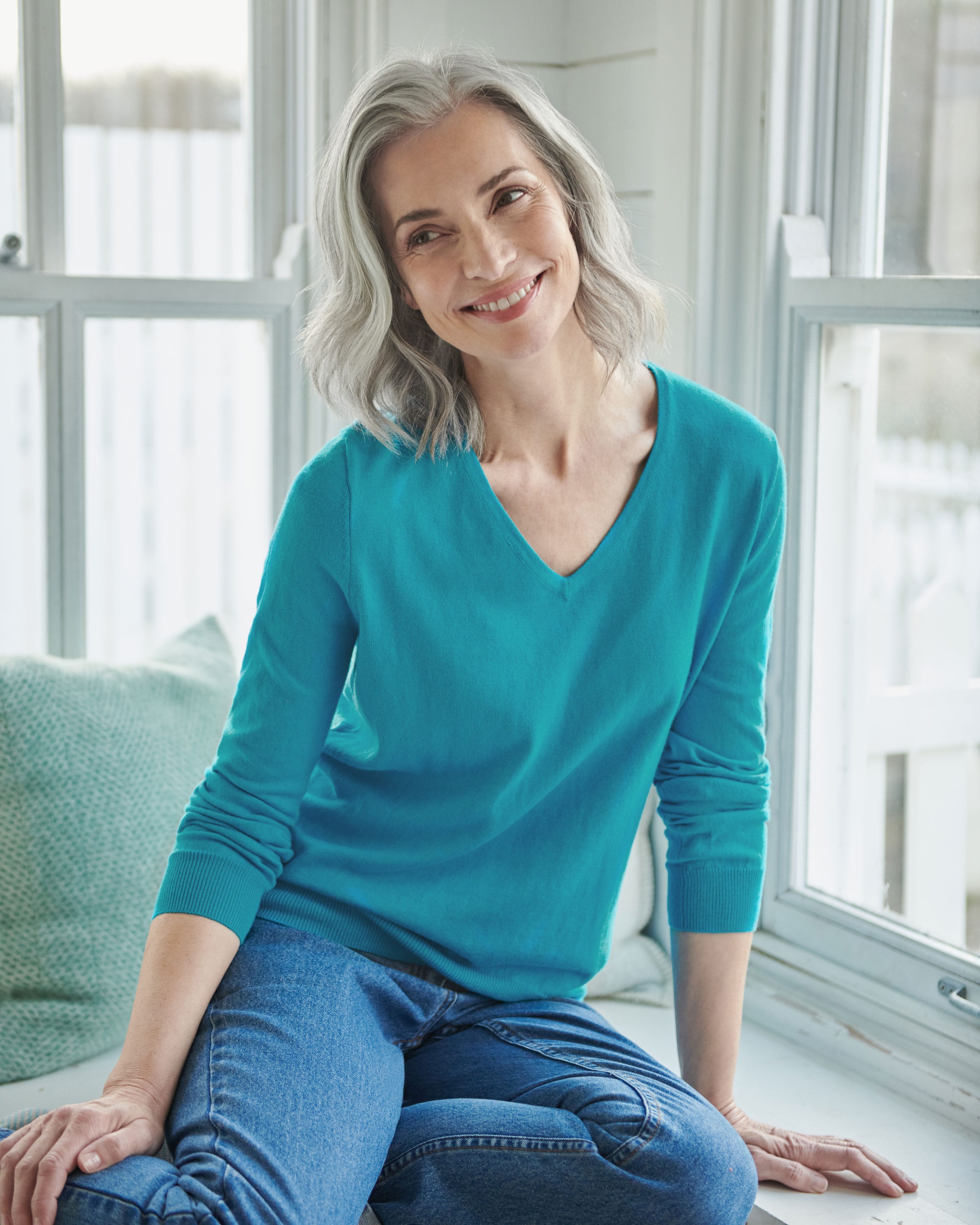 Women's Jumpers Natural Ladies Jumpers WoolOvers AU