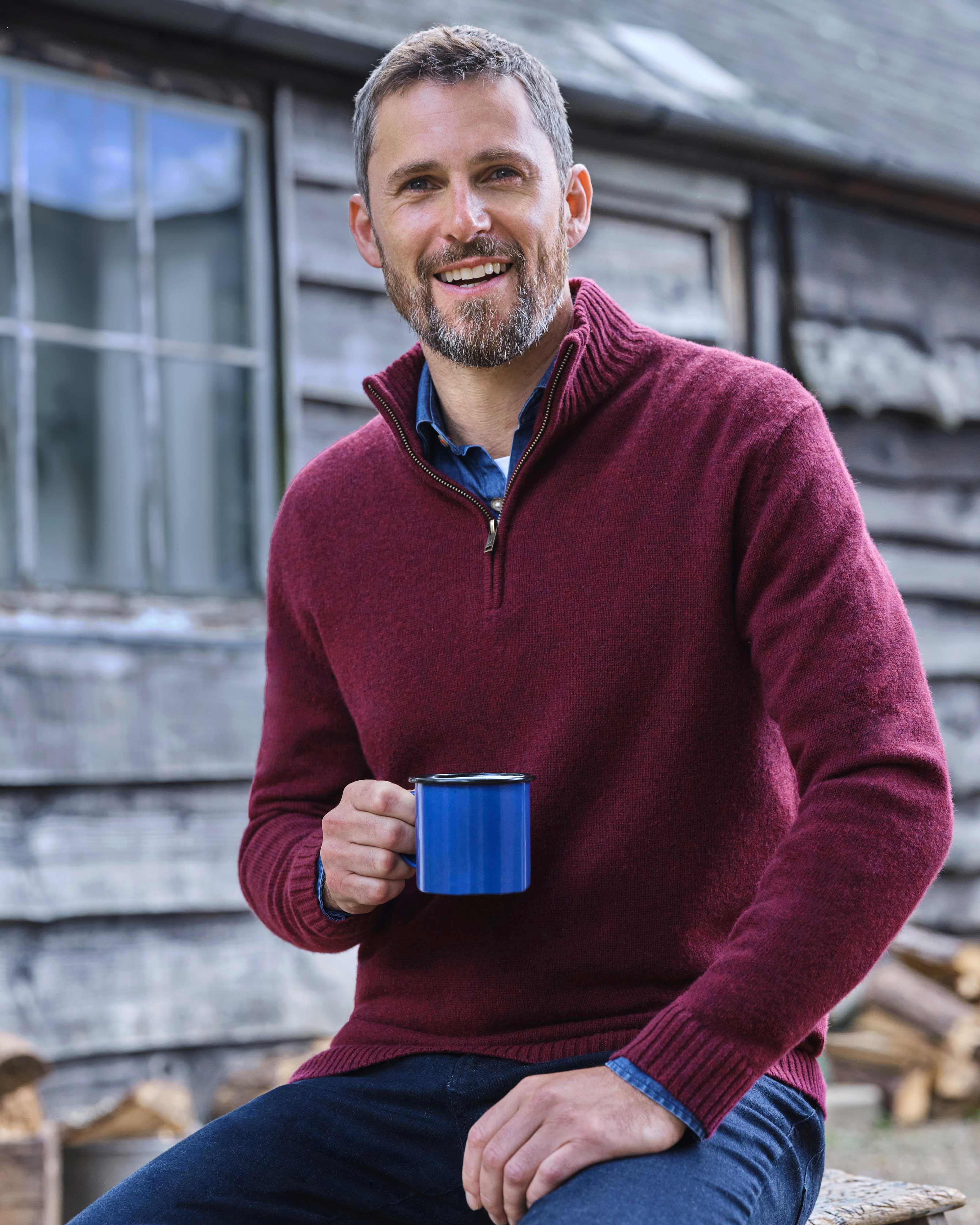 Men's Sweaters | Natural Wool Sweaters | WoolOvers US