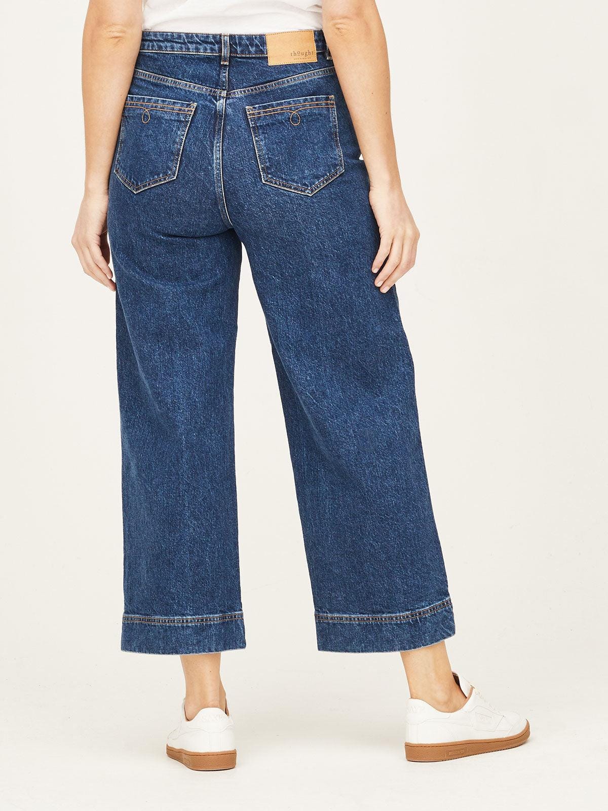 Mid Blue Wash | The GOTS Organic Cotton Thought Denim Culotte ...