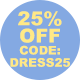 25 off dresses