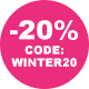 20 off winter edit