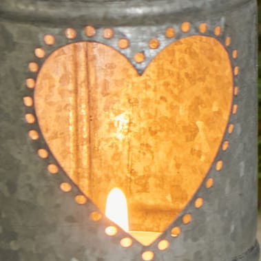 Galvanised Heart