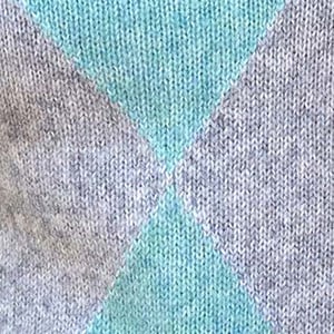 Aqua/Light Grey