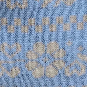 Blue/Oatmeal