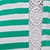 Jade/White Stripe