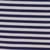 Bleu nuit/Blanc rayé