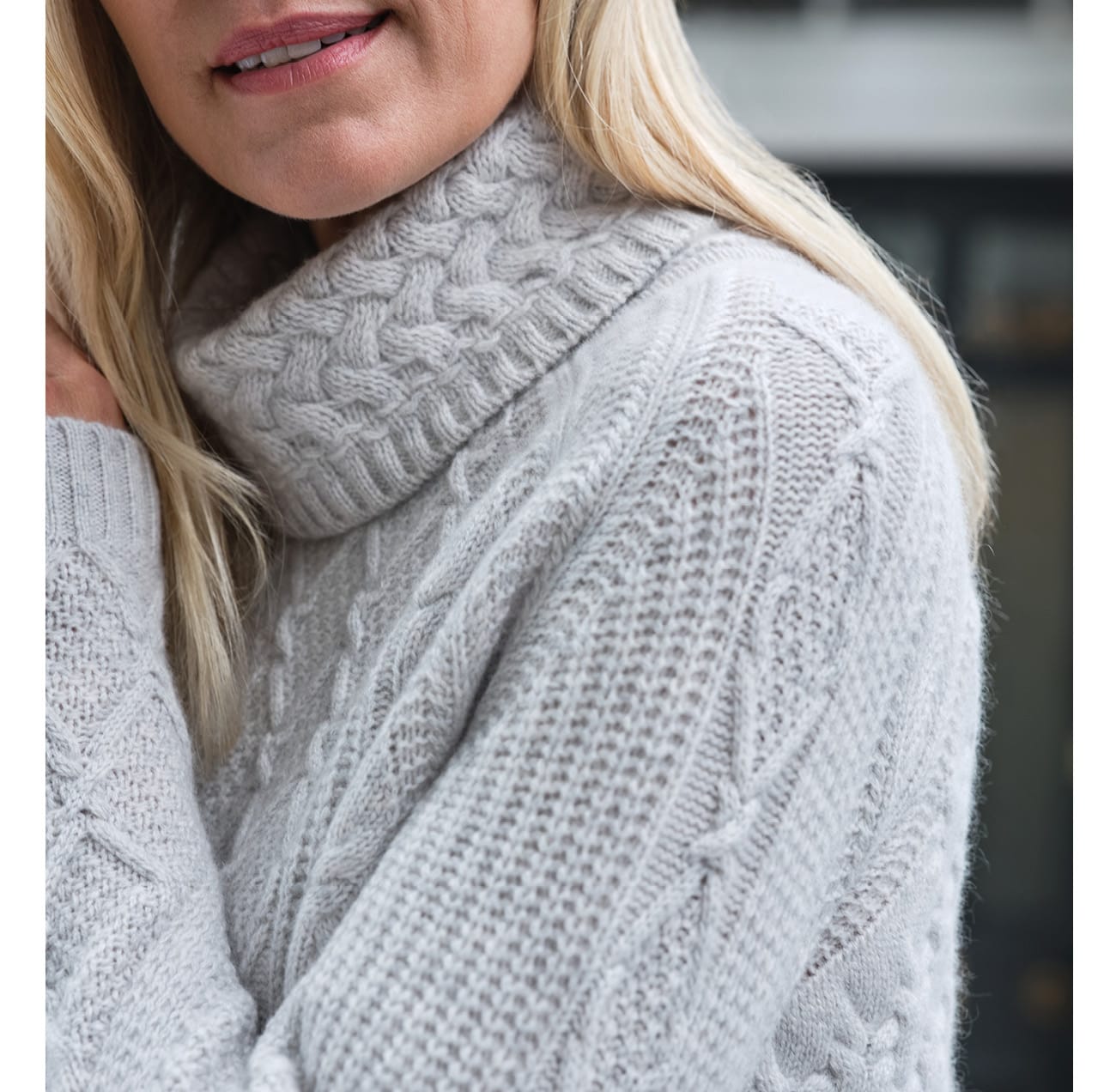 Luxury Cashmere Cable Sweater