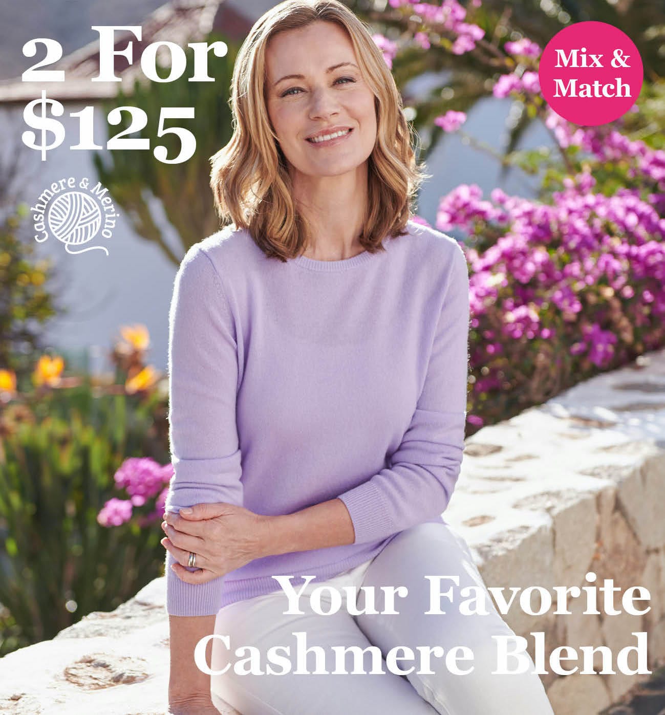 2 for €125 Cashmere Merino Offer