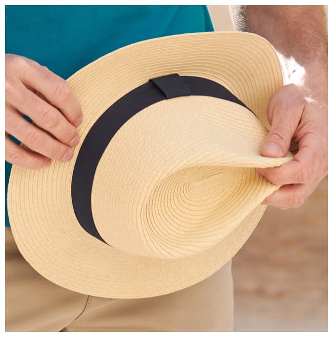 Mens Straw Panama