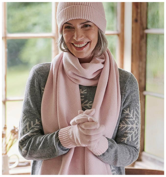 Womens Essential Lambswool Scarf